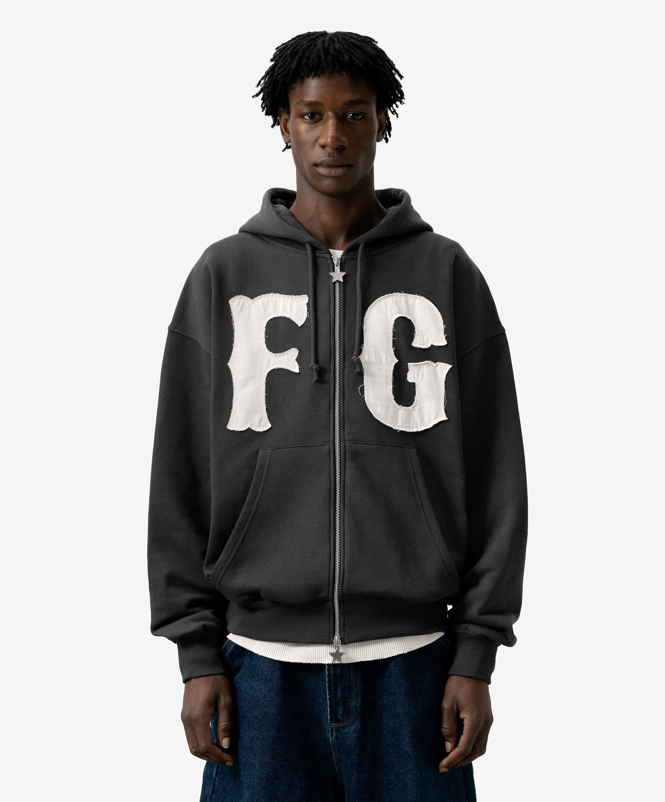 Fg Zipper Dark Grey