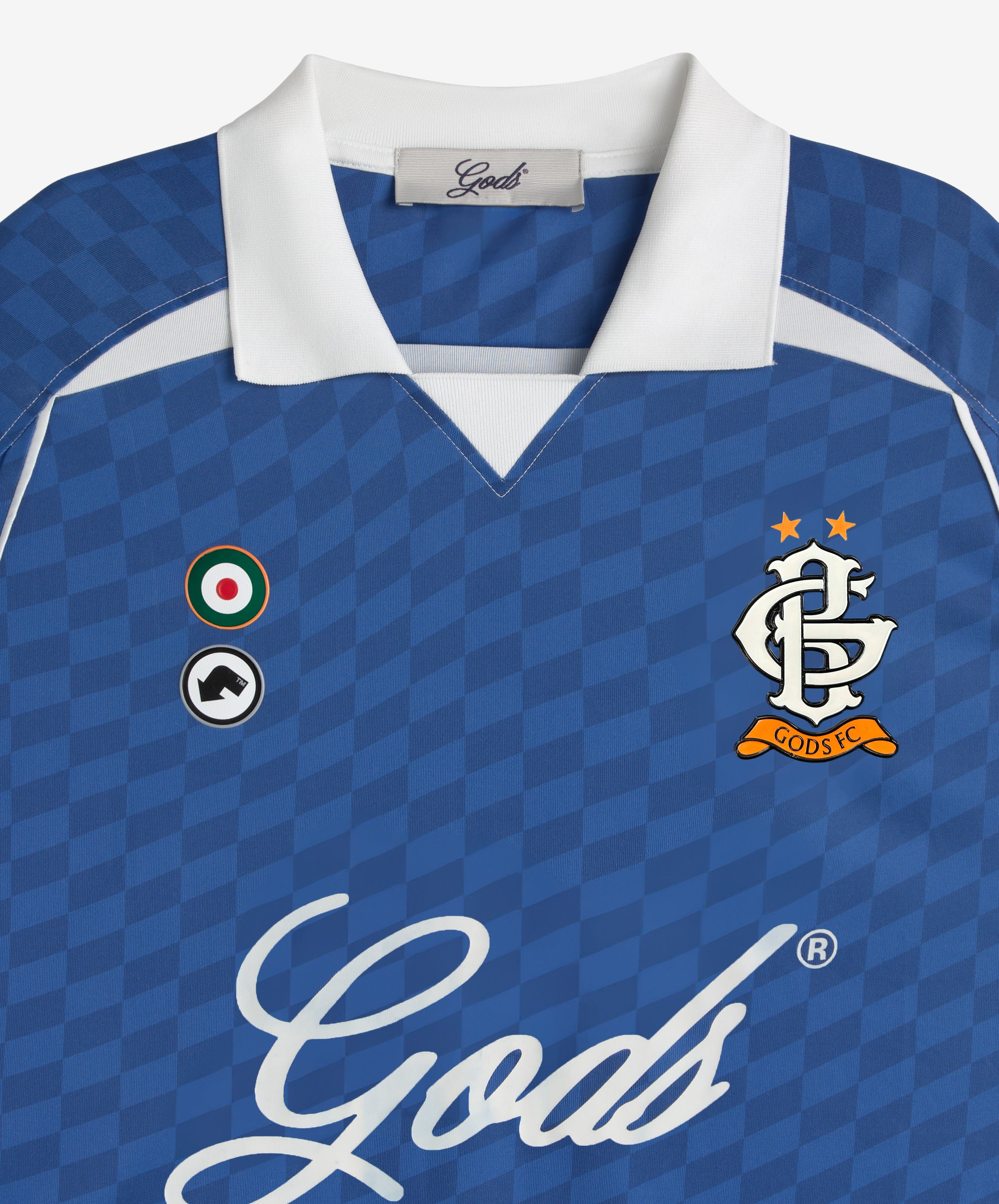 Team Gods 10 Tee Blue