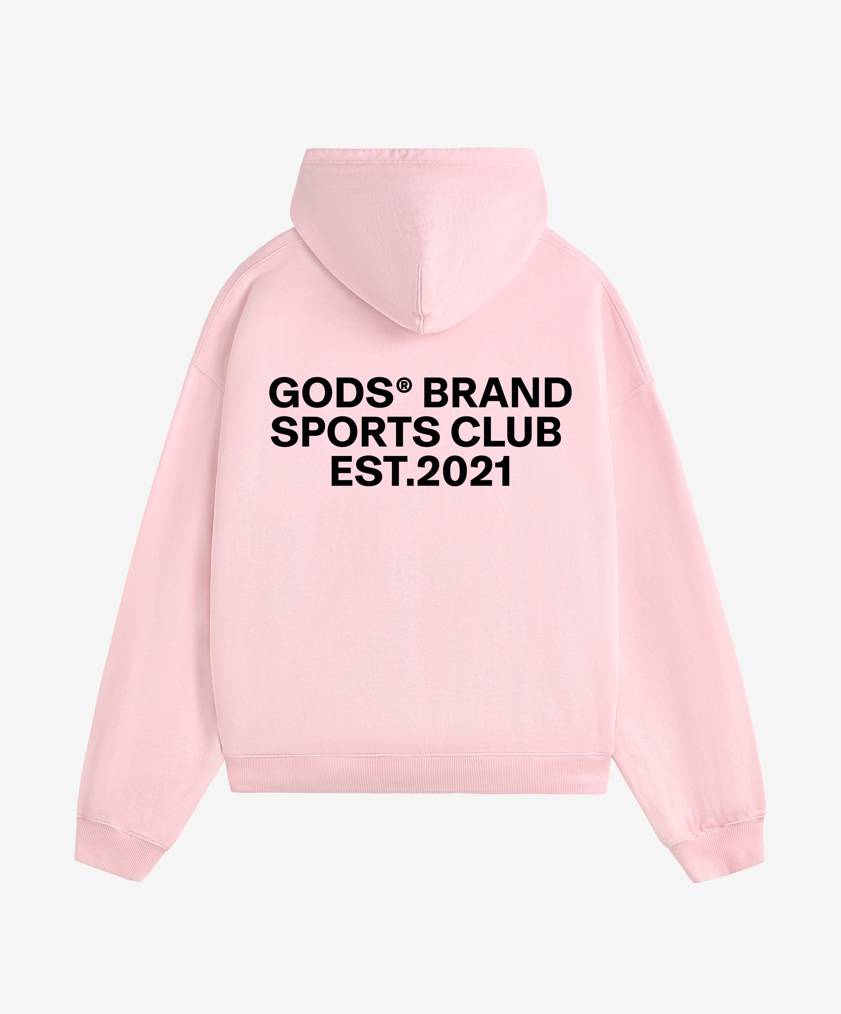 Gods® Brand Sports Club Hoodie Rose
