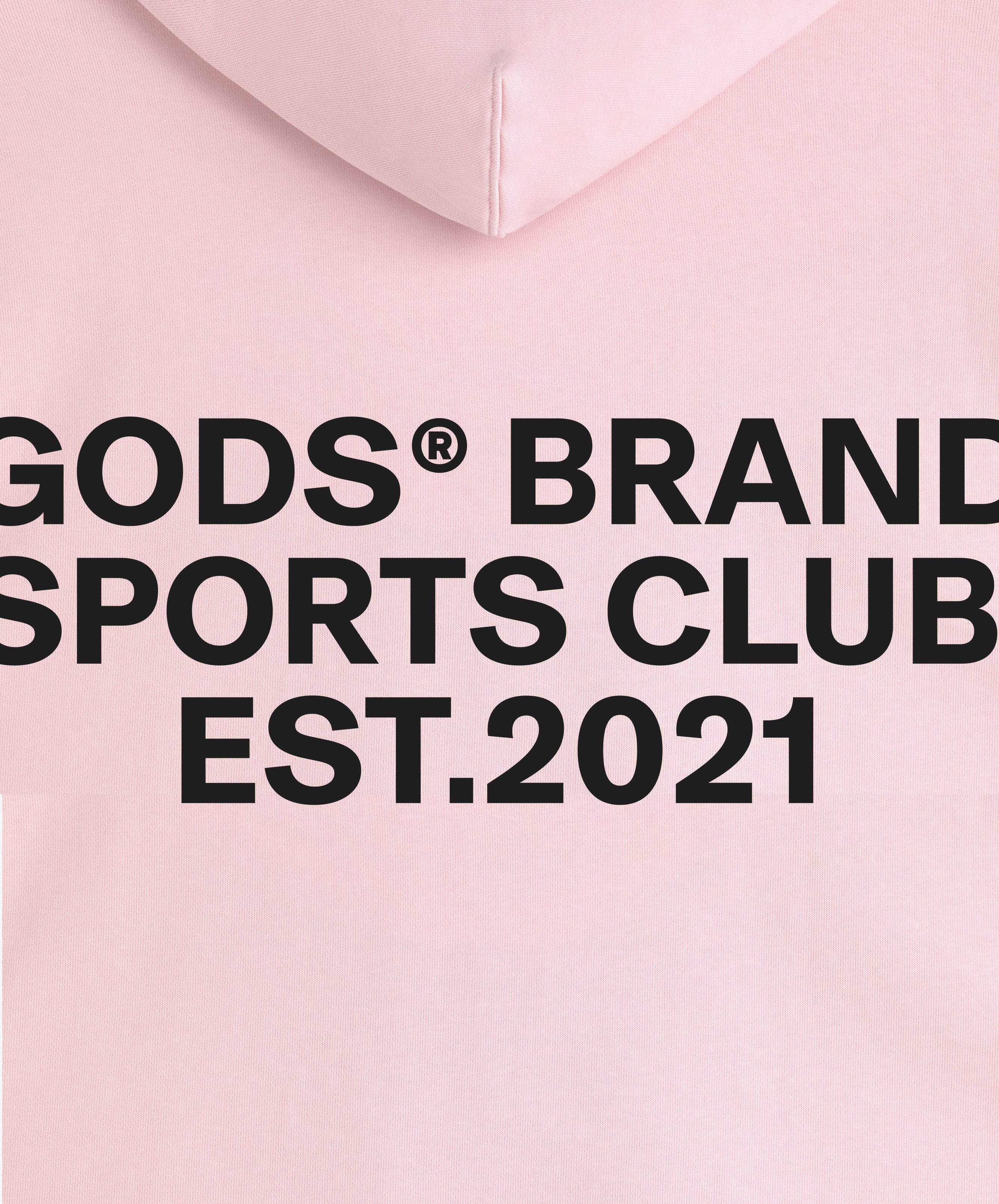 Gods® Brand Sports Club Hoodie Rose