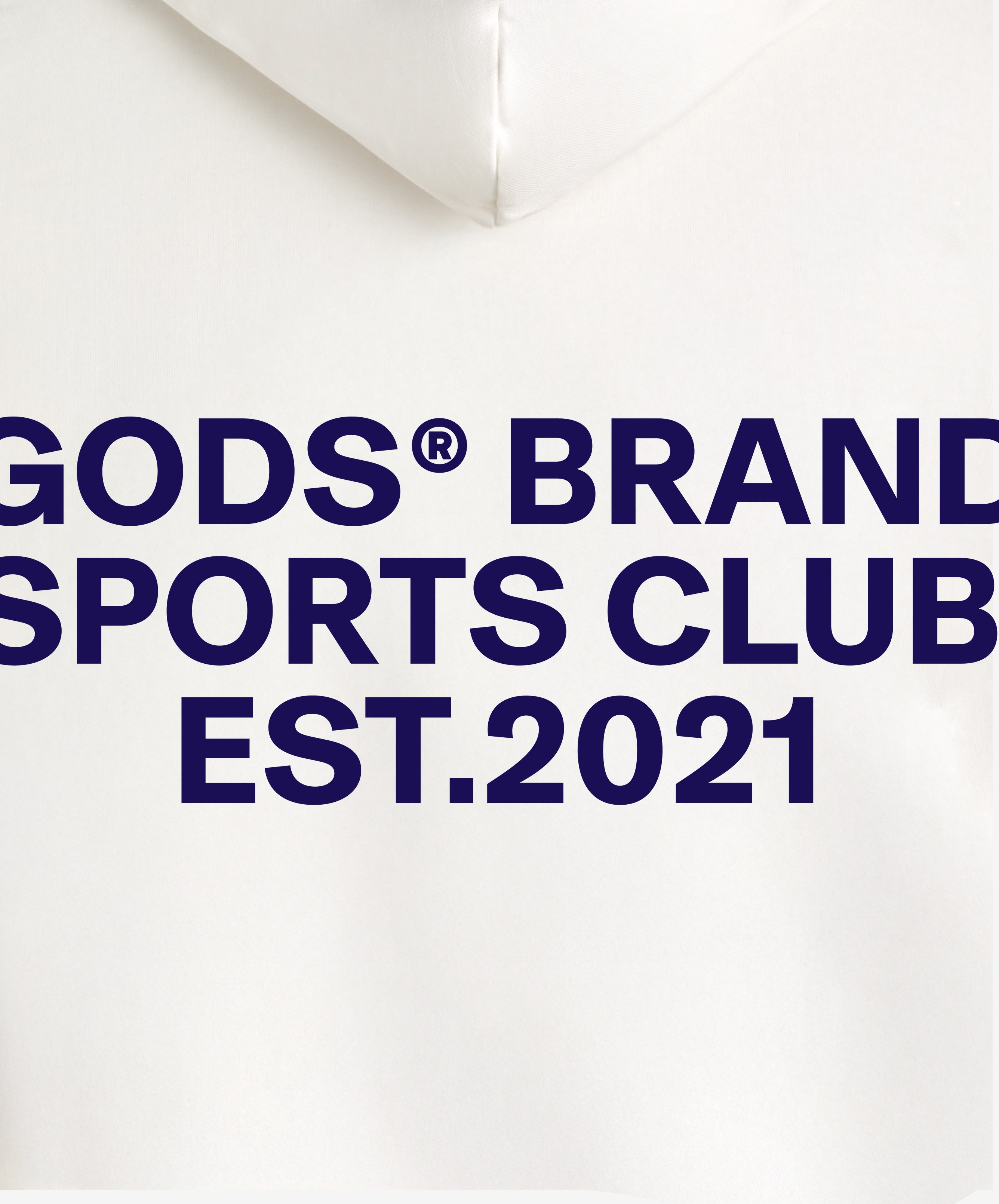 Gods® Brand Sports Club Hoodie Cream