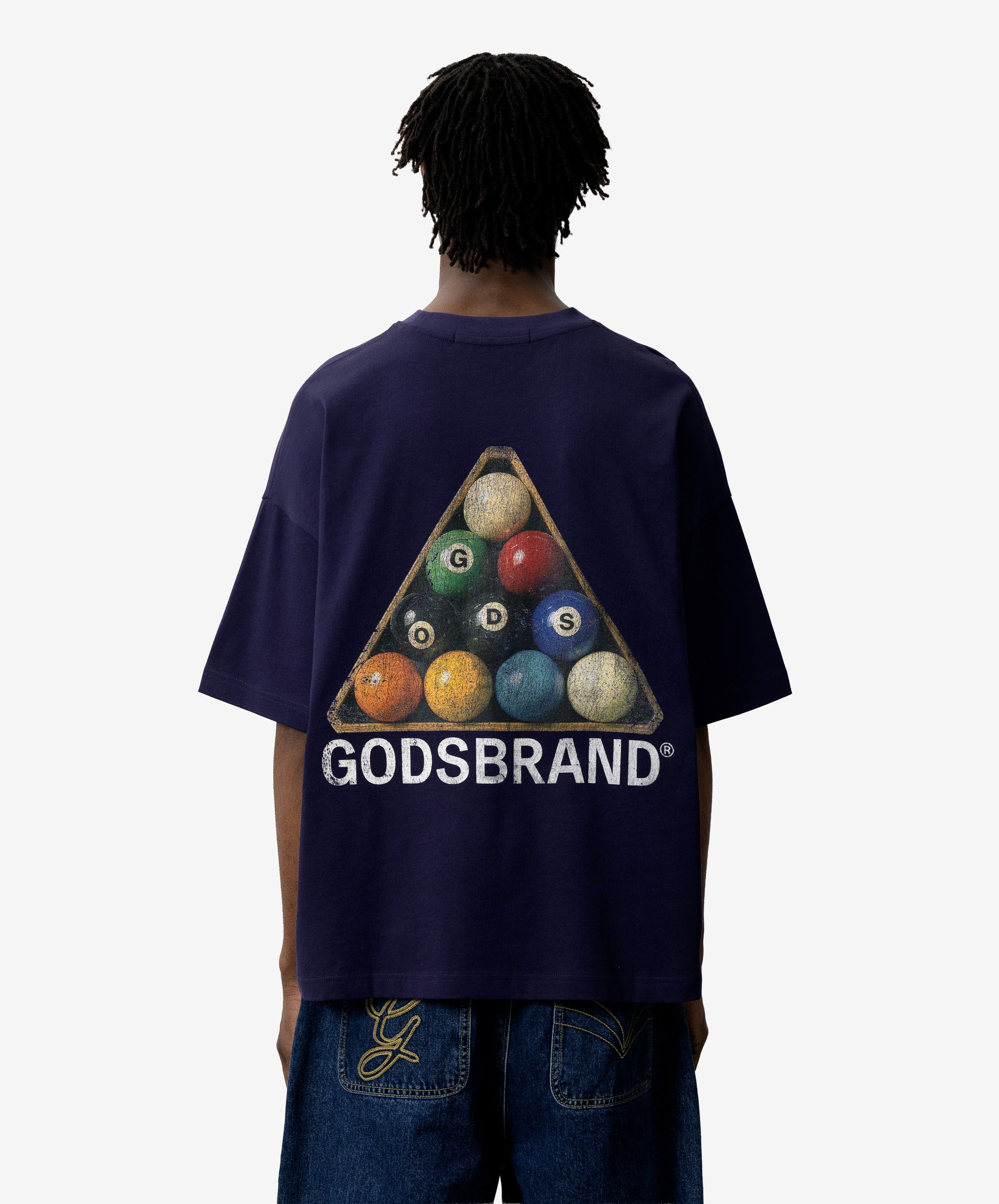 Billiard Tee Navy