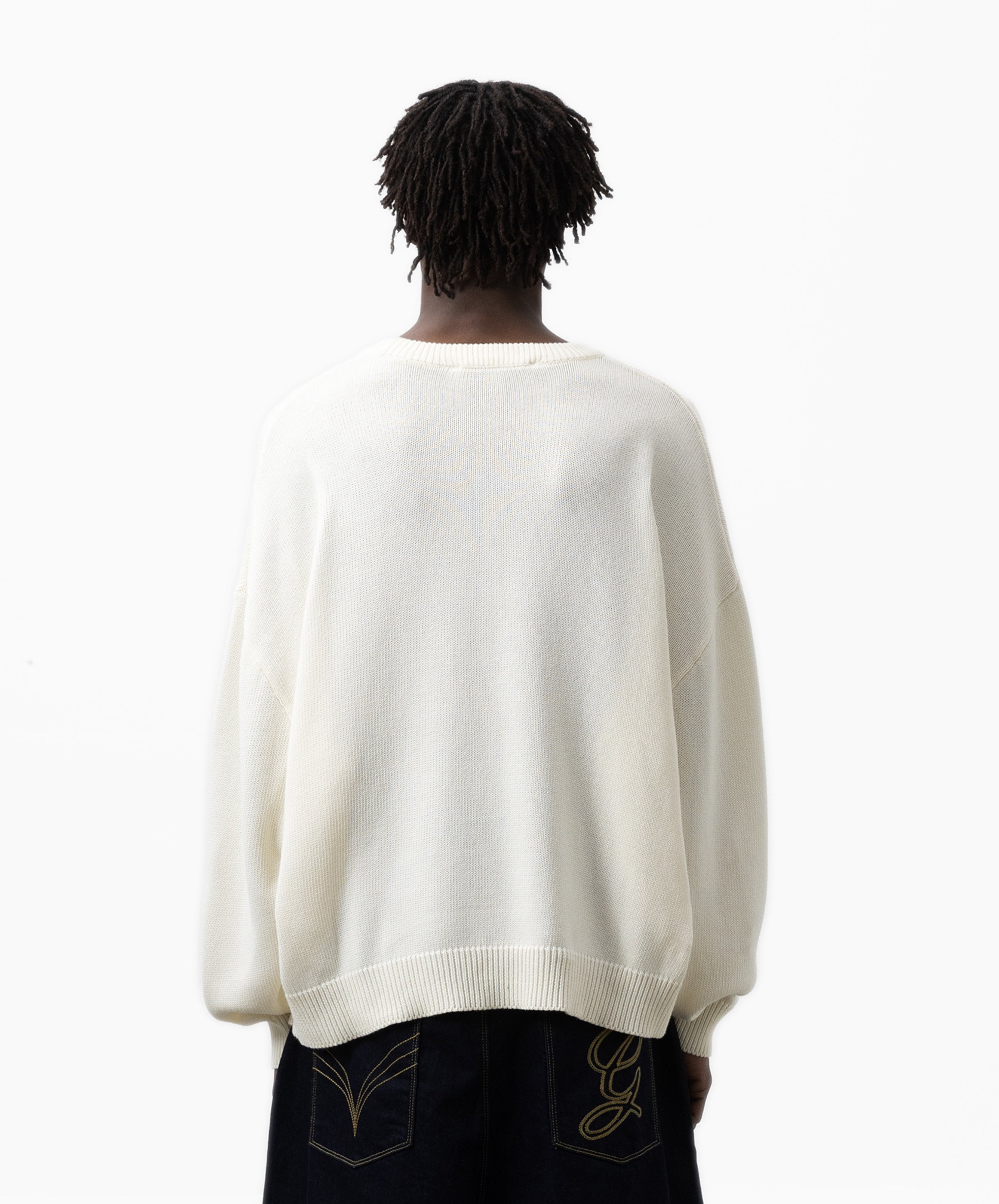 Gods Knitted Sweater Cream