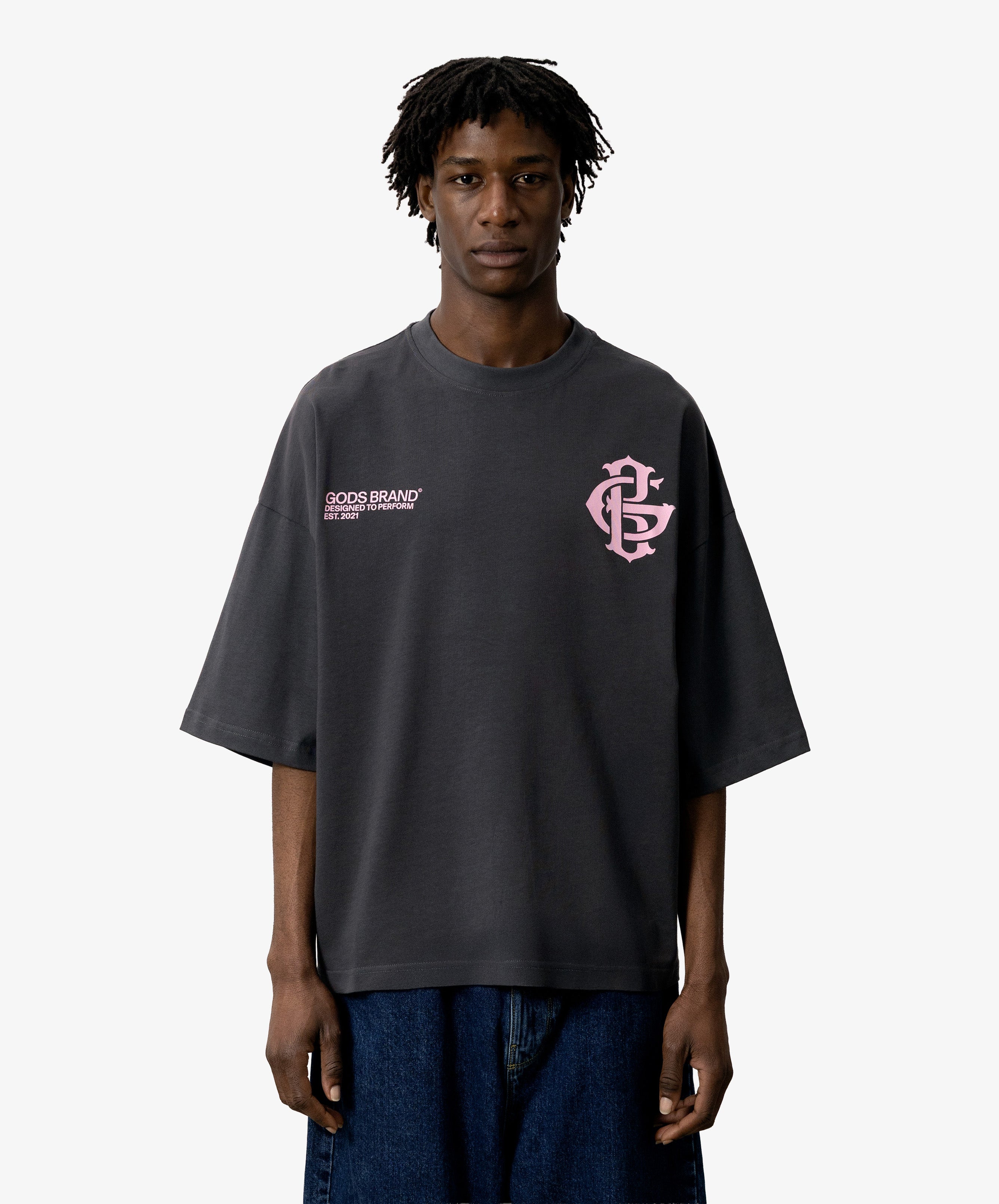 Gods Brand Tee Dark Grey