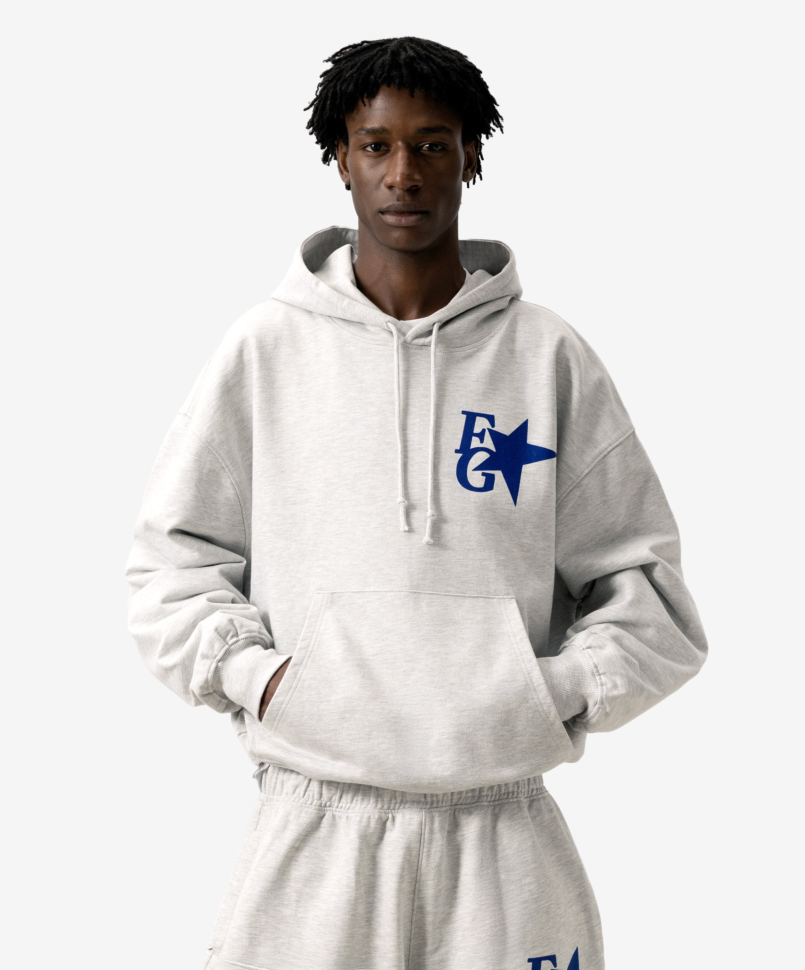 A New Star Hoodie Light Grey