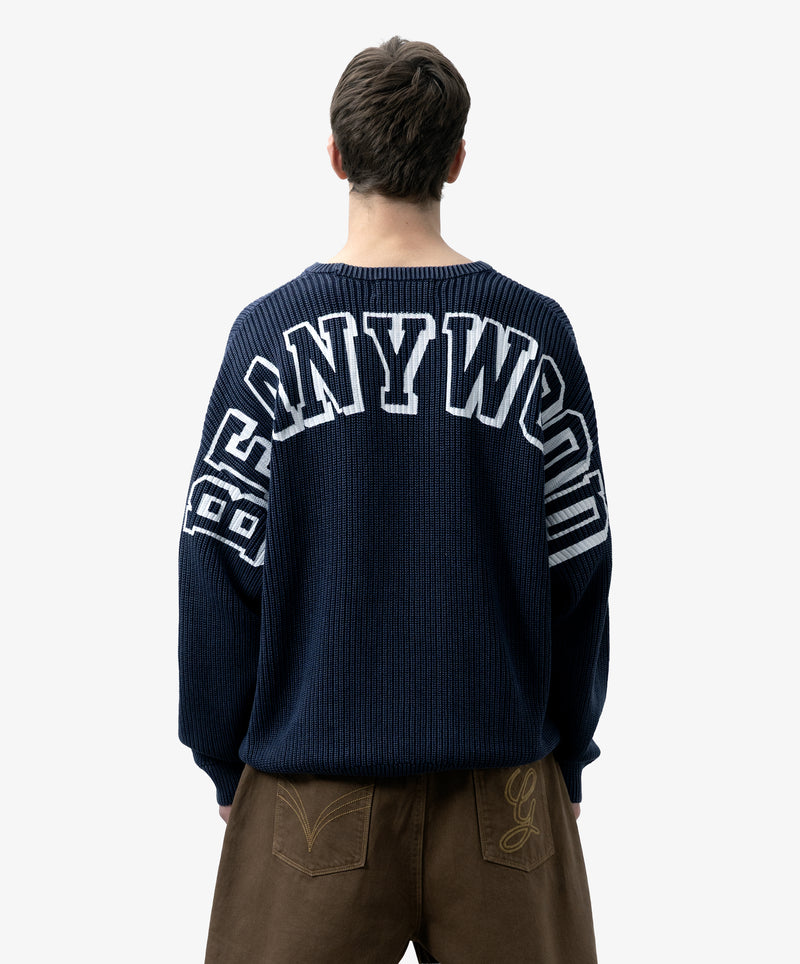 Beanywood Knitted Sweater Navy