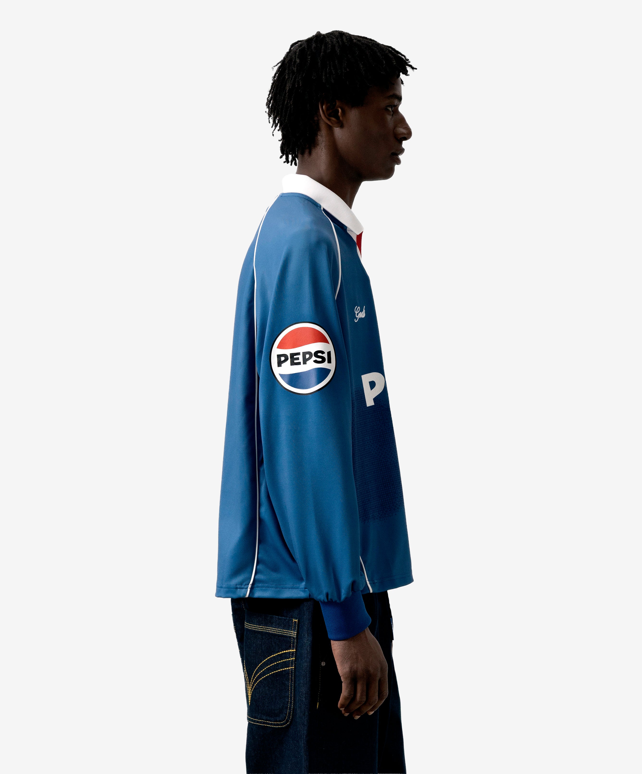 Cherry Pepsi Jersey Blue