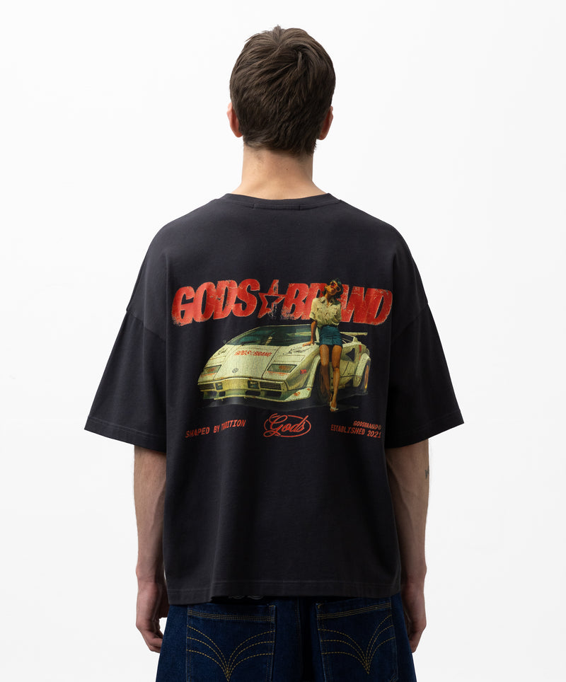 Sportscar Tee Antracite
