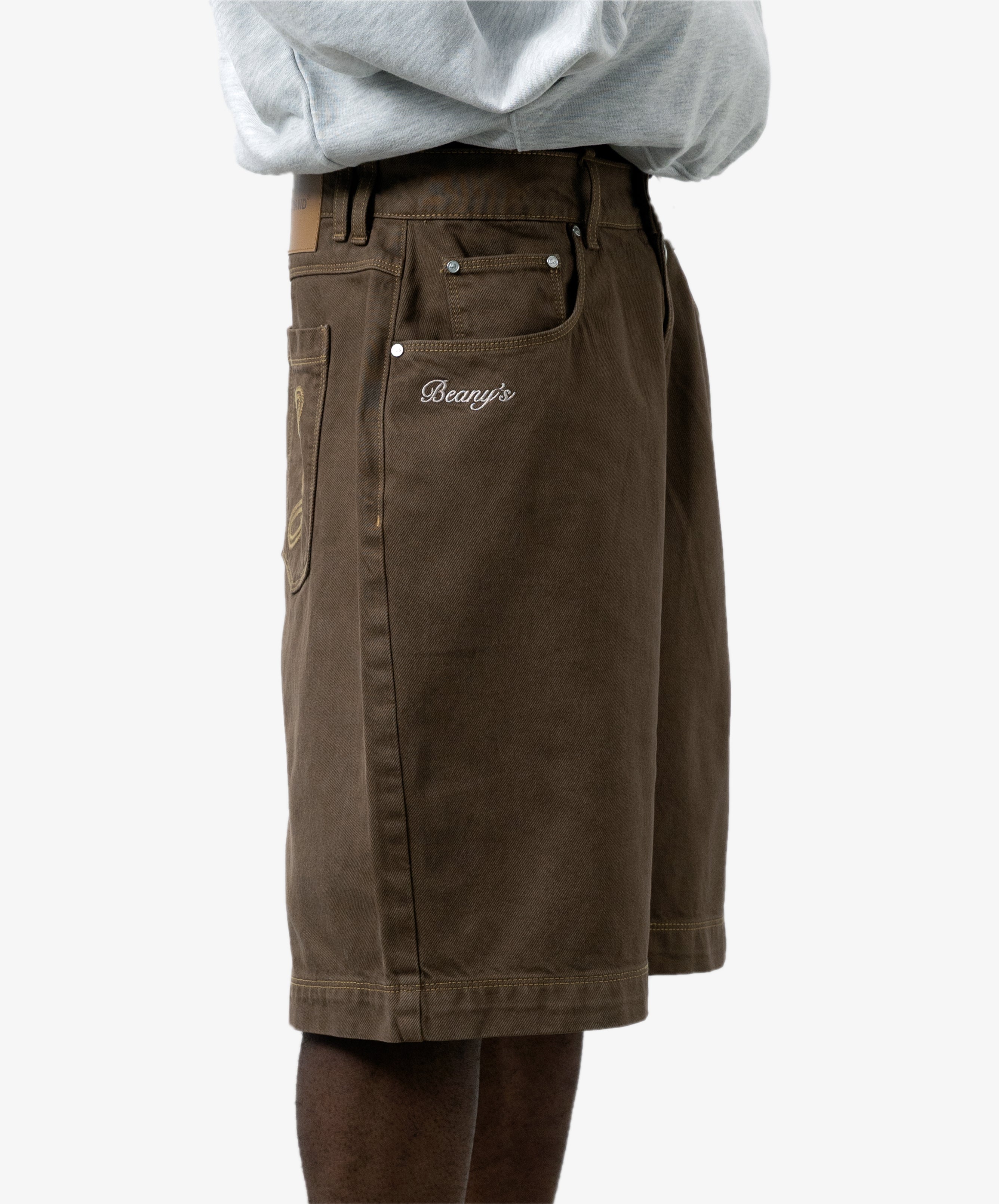 Beany's Jorts Brown