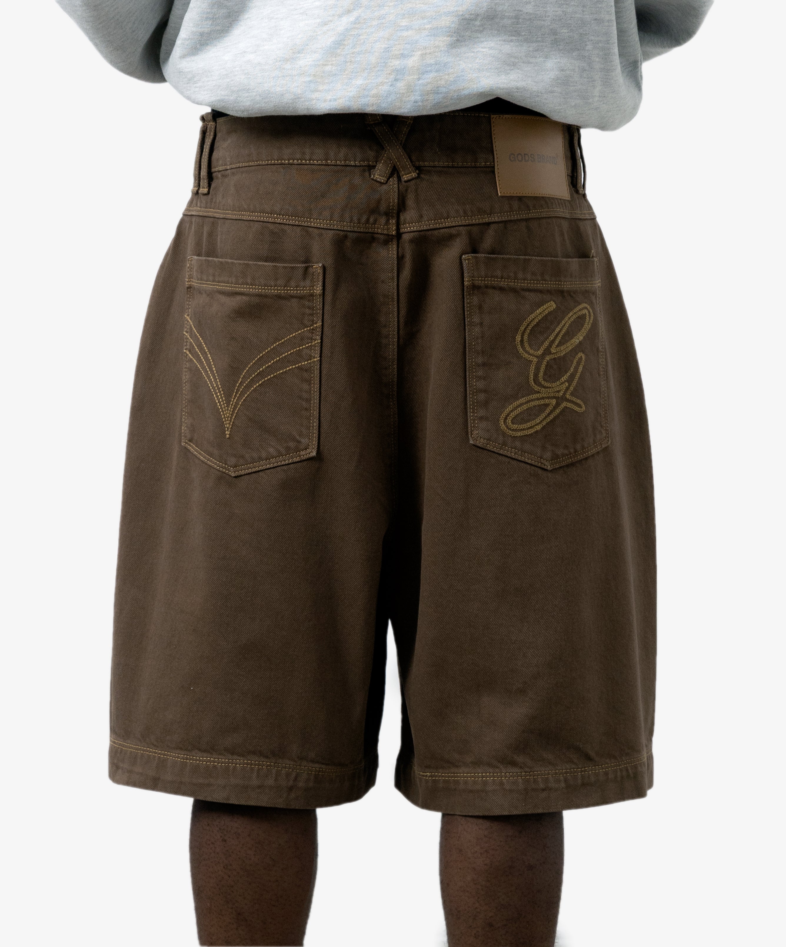 Beany's Jorts Brown