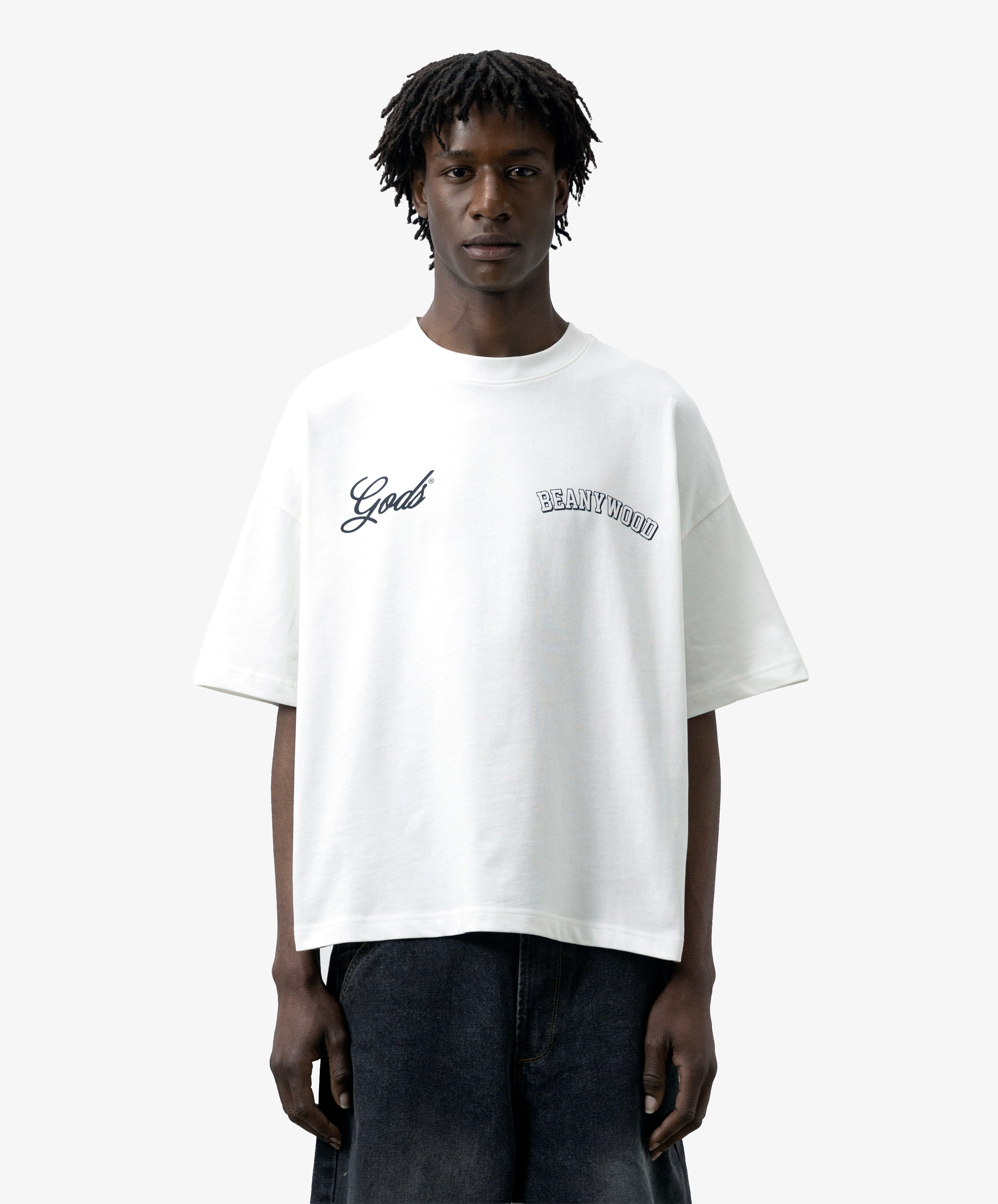 Beanywood Tee White