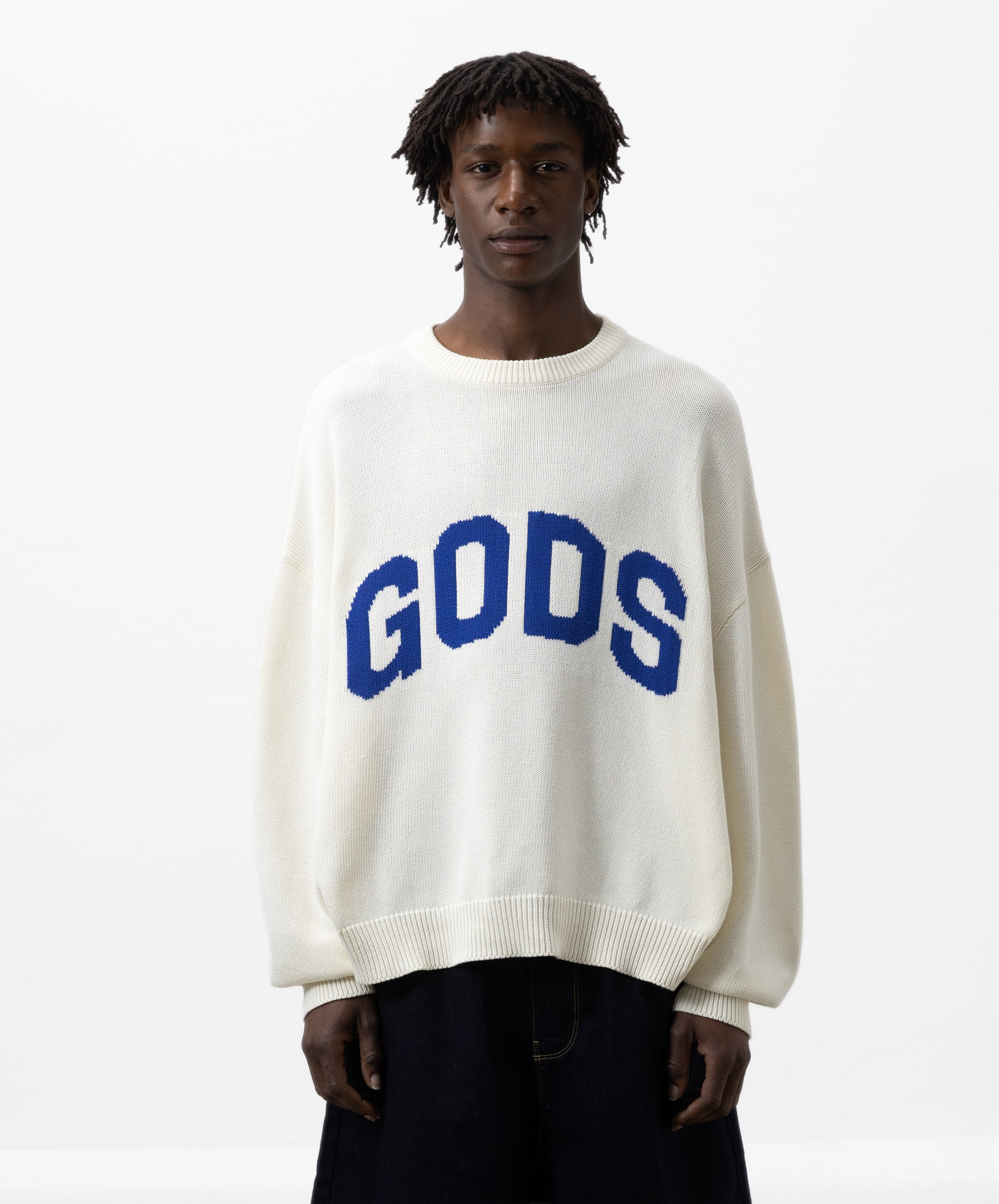 Gods Knitted Sweater Cream