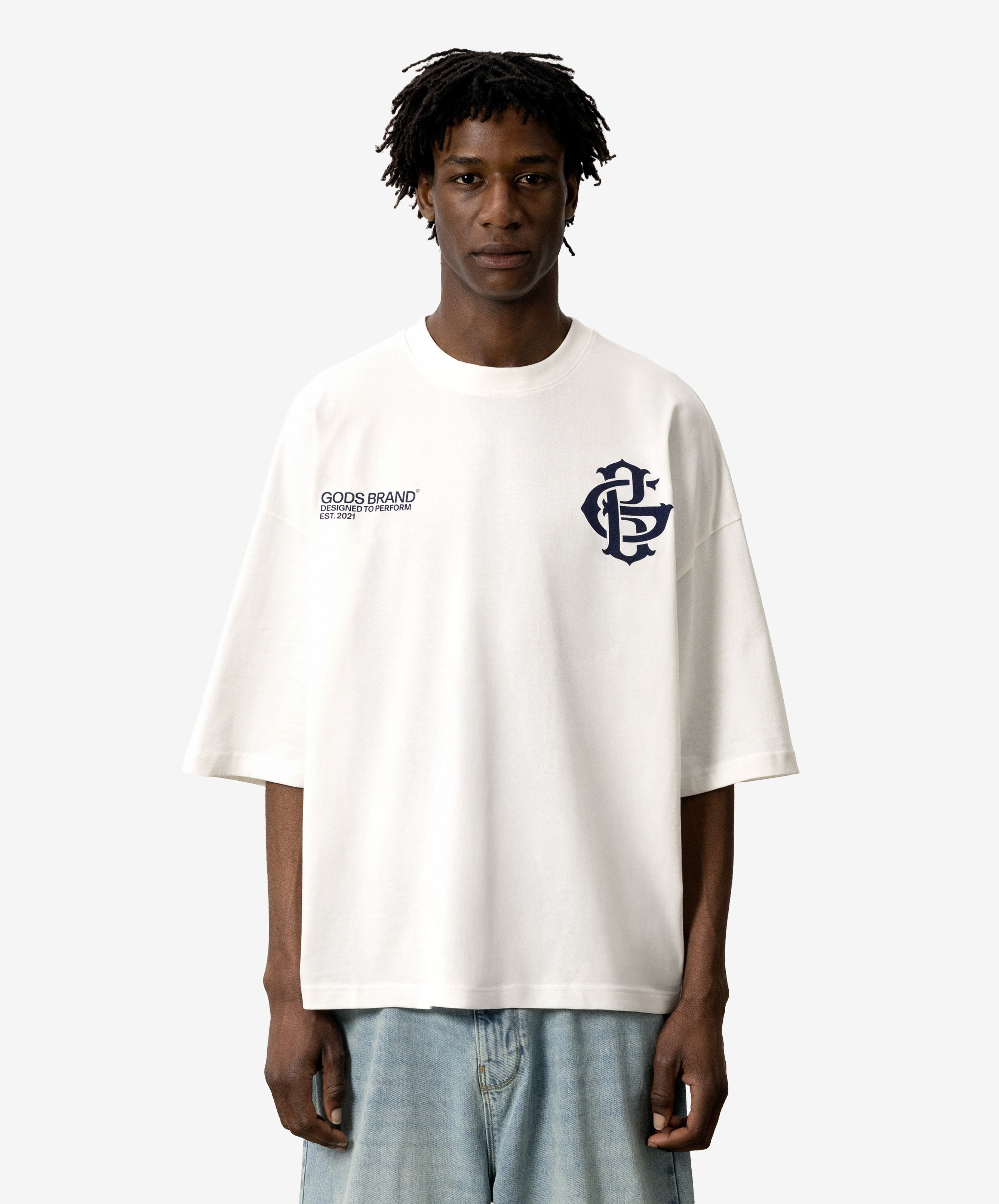Gods Brand Tee White