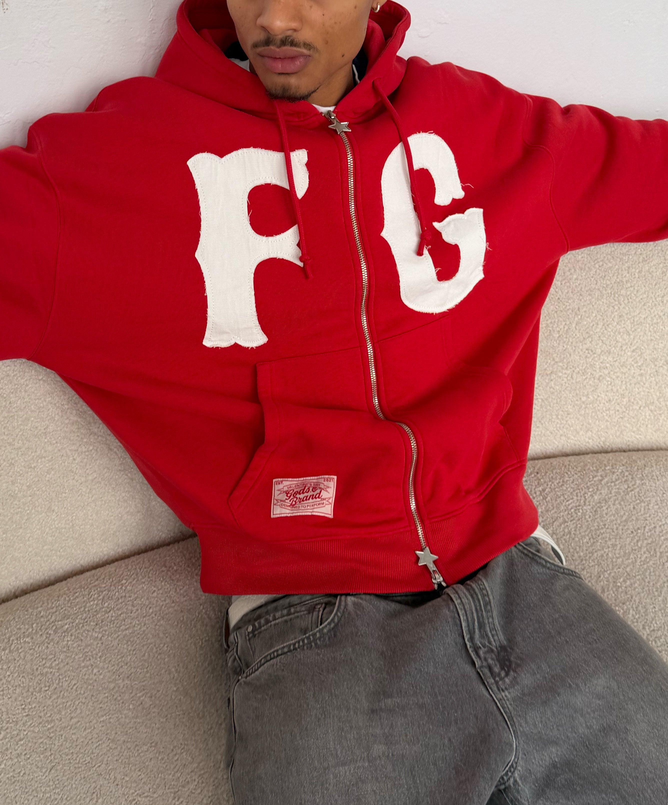 FG Zipper Red