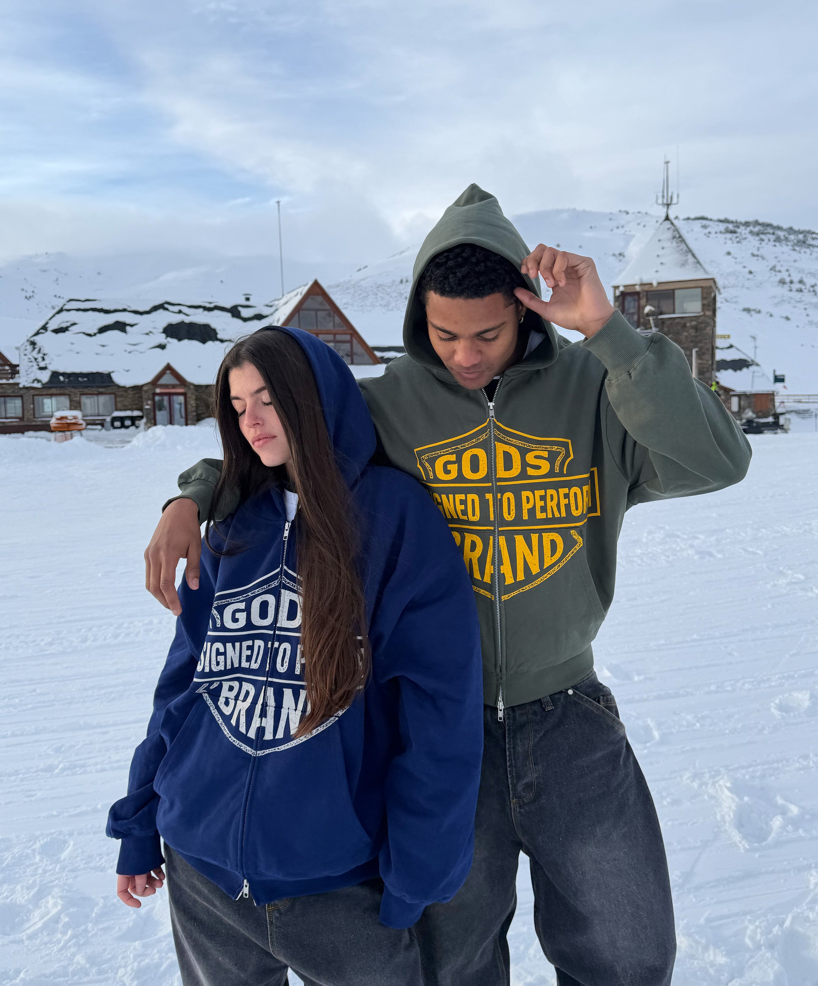 Designed To Perform Zipper Green