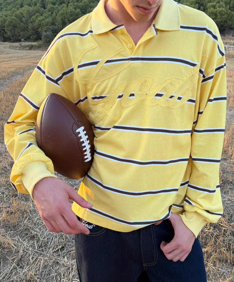 Gods Polo Tee Yellow