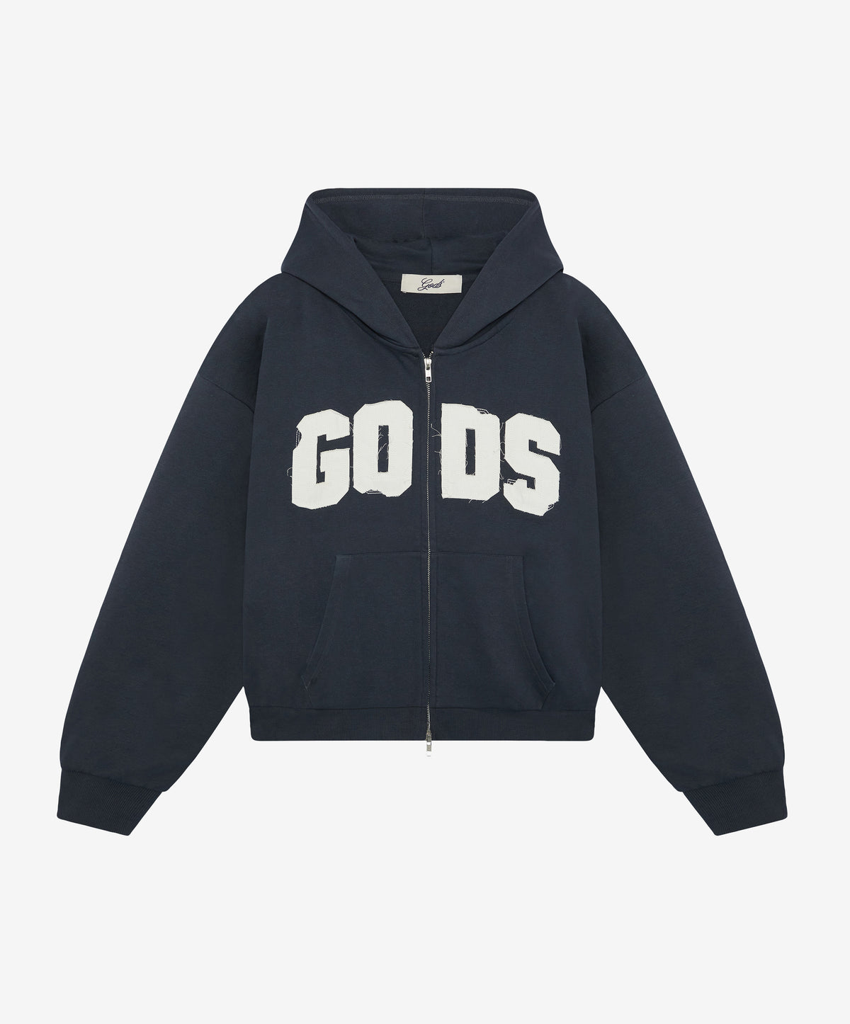 Gods Distressed Zipper Anthra