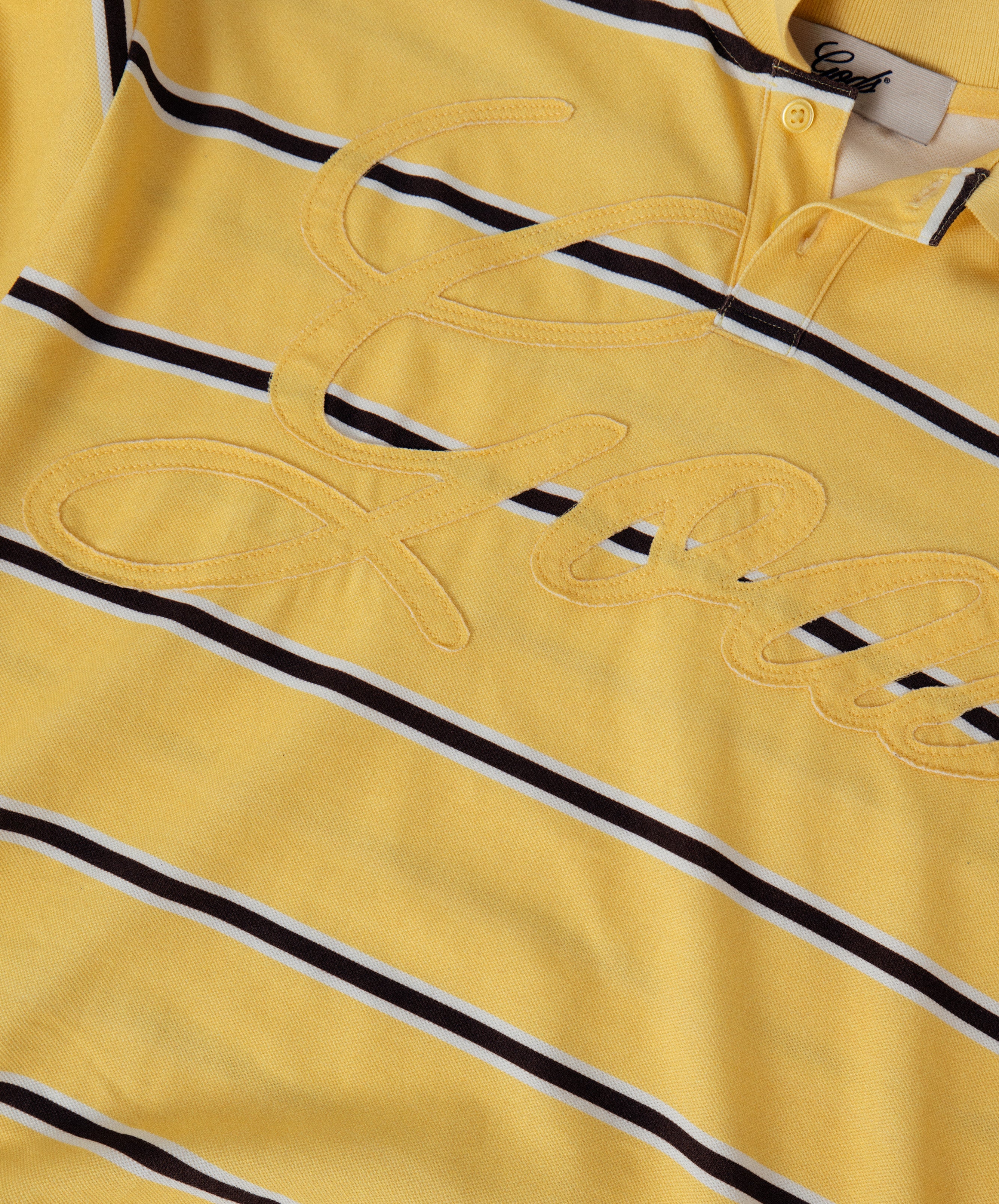 Gods Polo Tee Yellow