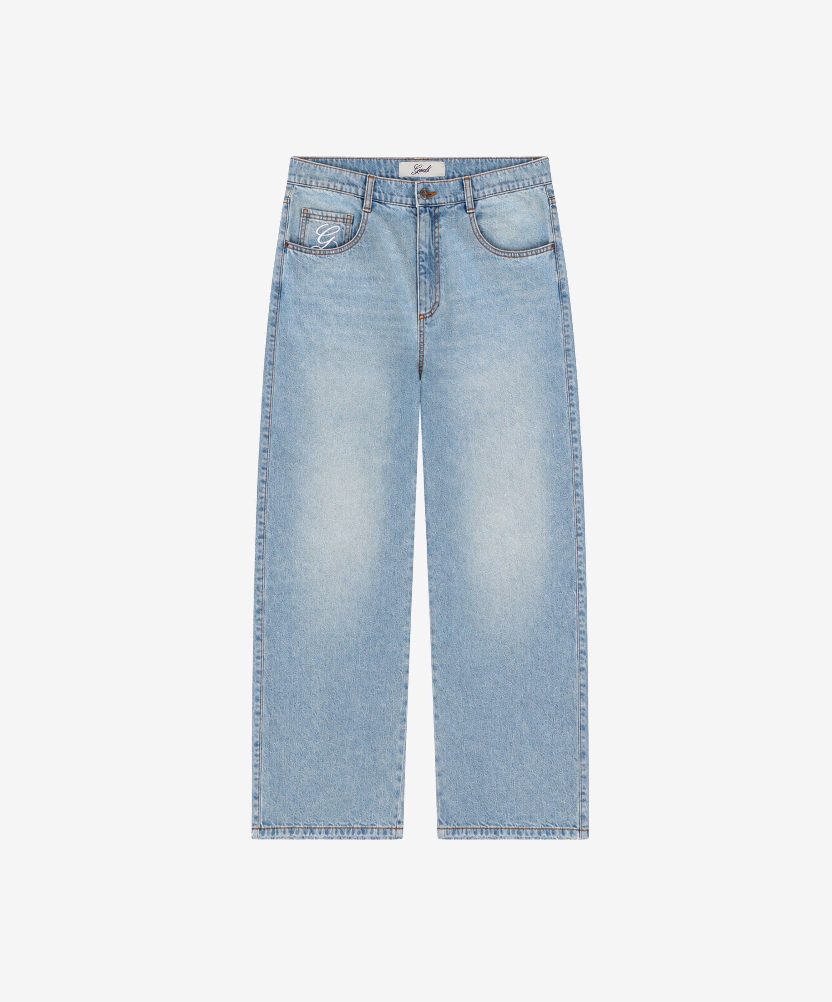 Regular Baggy Jeans Light Blue
