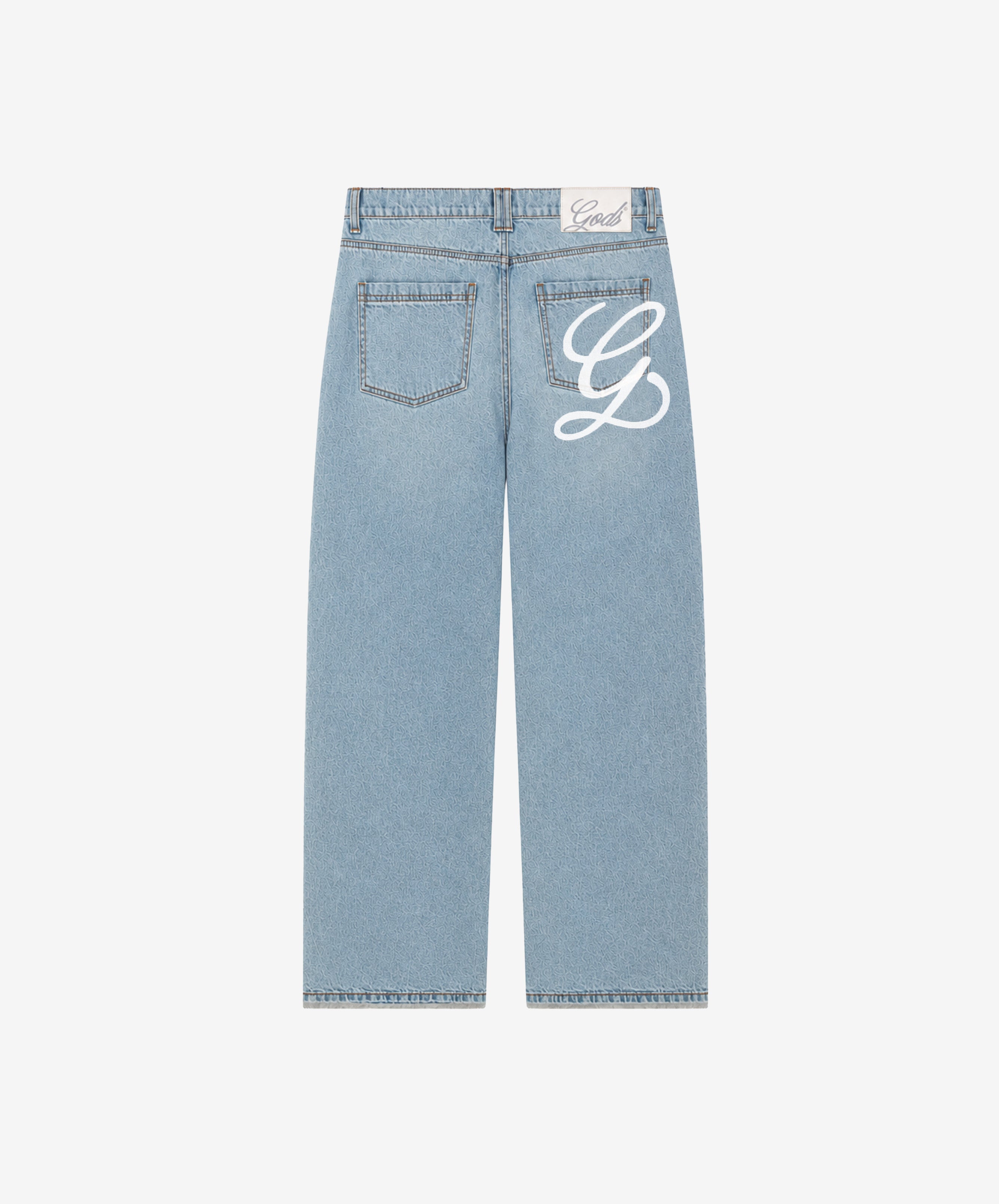 Regular Baggy Jeans Light Blue