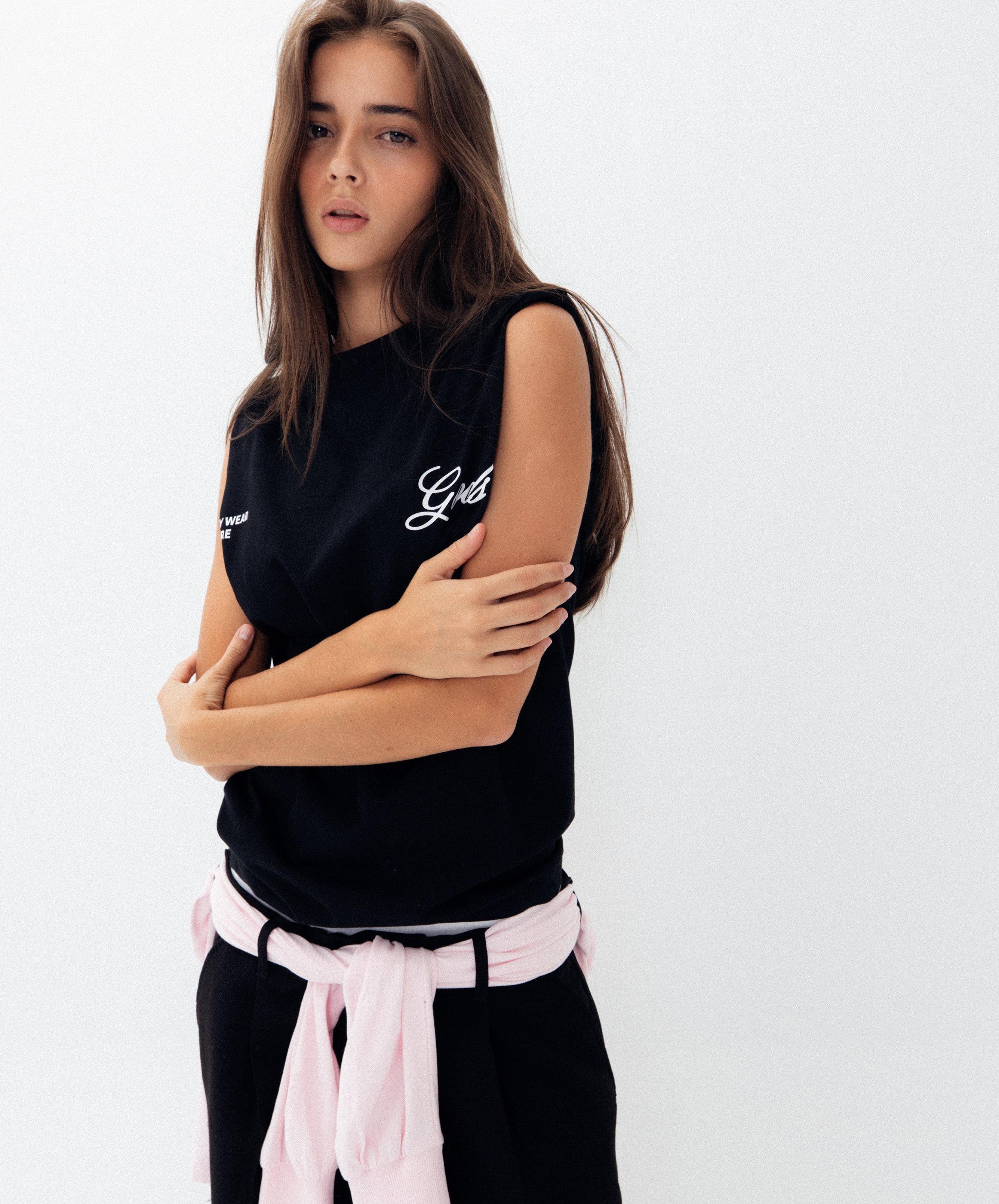 Athleisure Tee Black