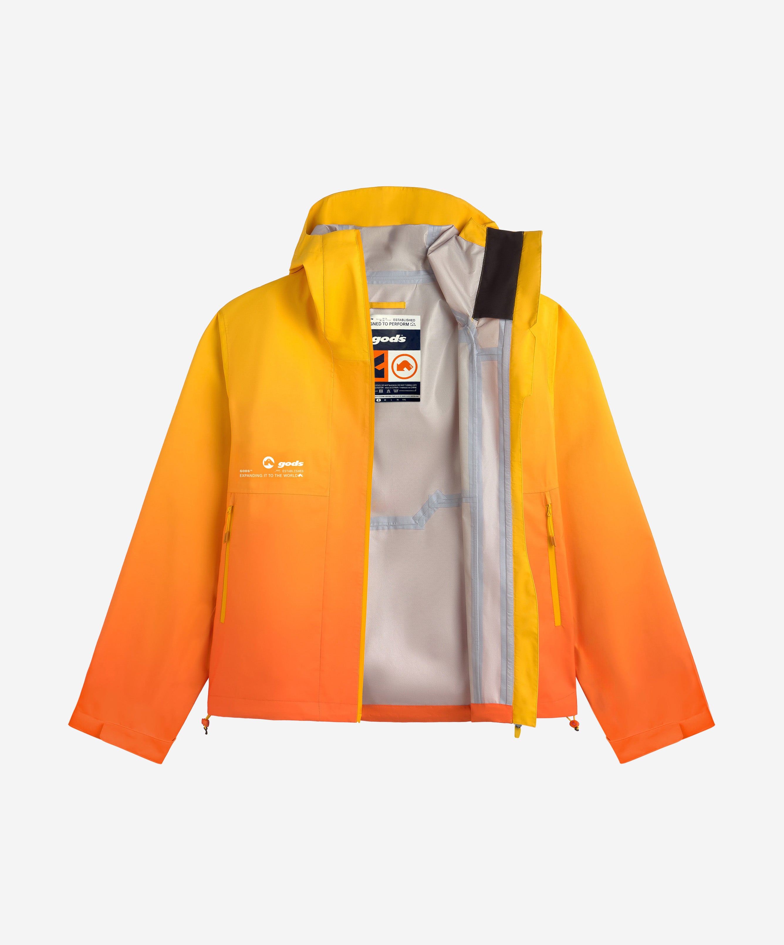3-Layer Jacket Orange