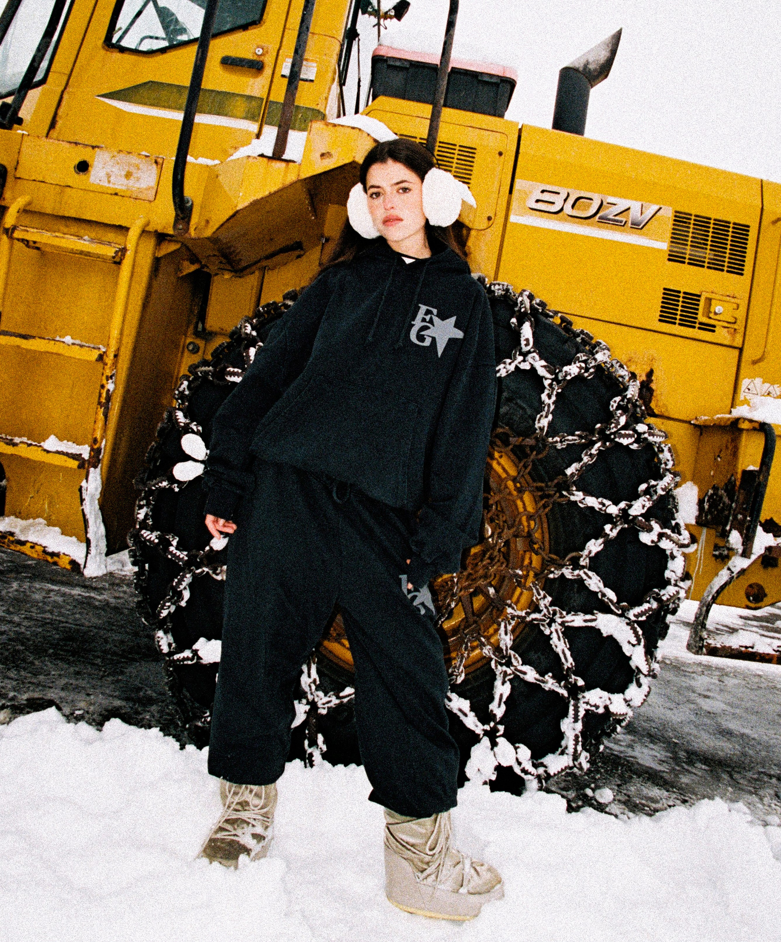 A New Star Hoodie Dark Grey