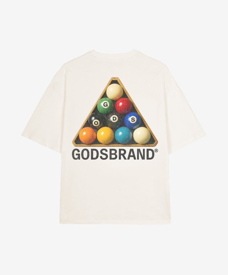 Billiard Tee White