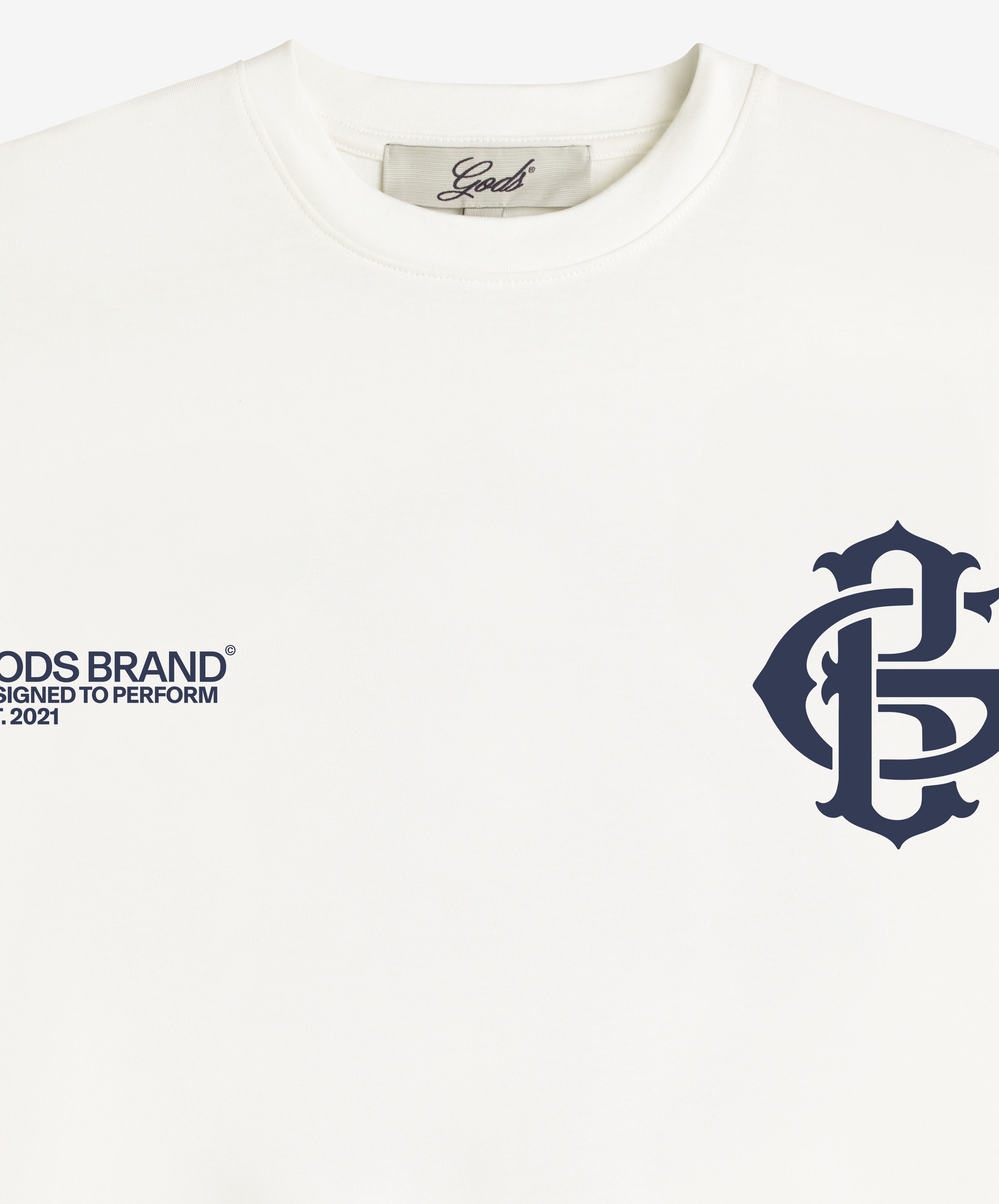 Gods Brand Tee White