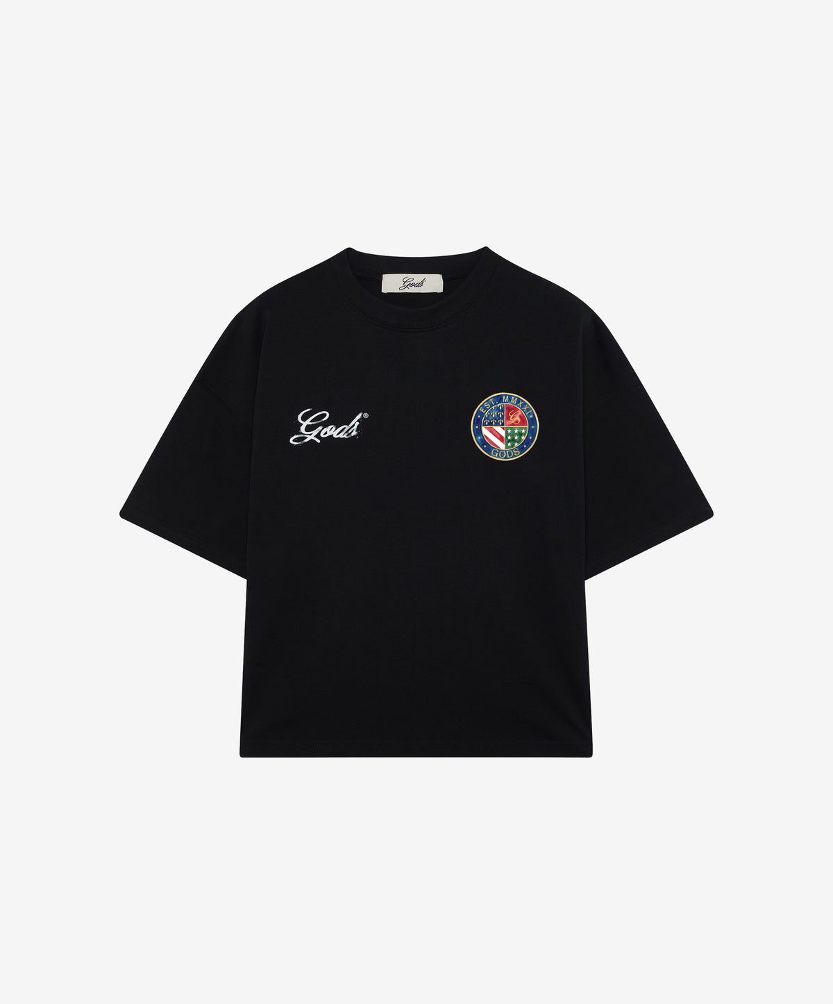 Heraldic Tee Black