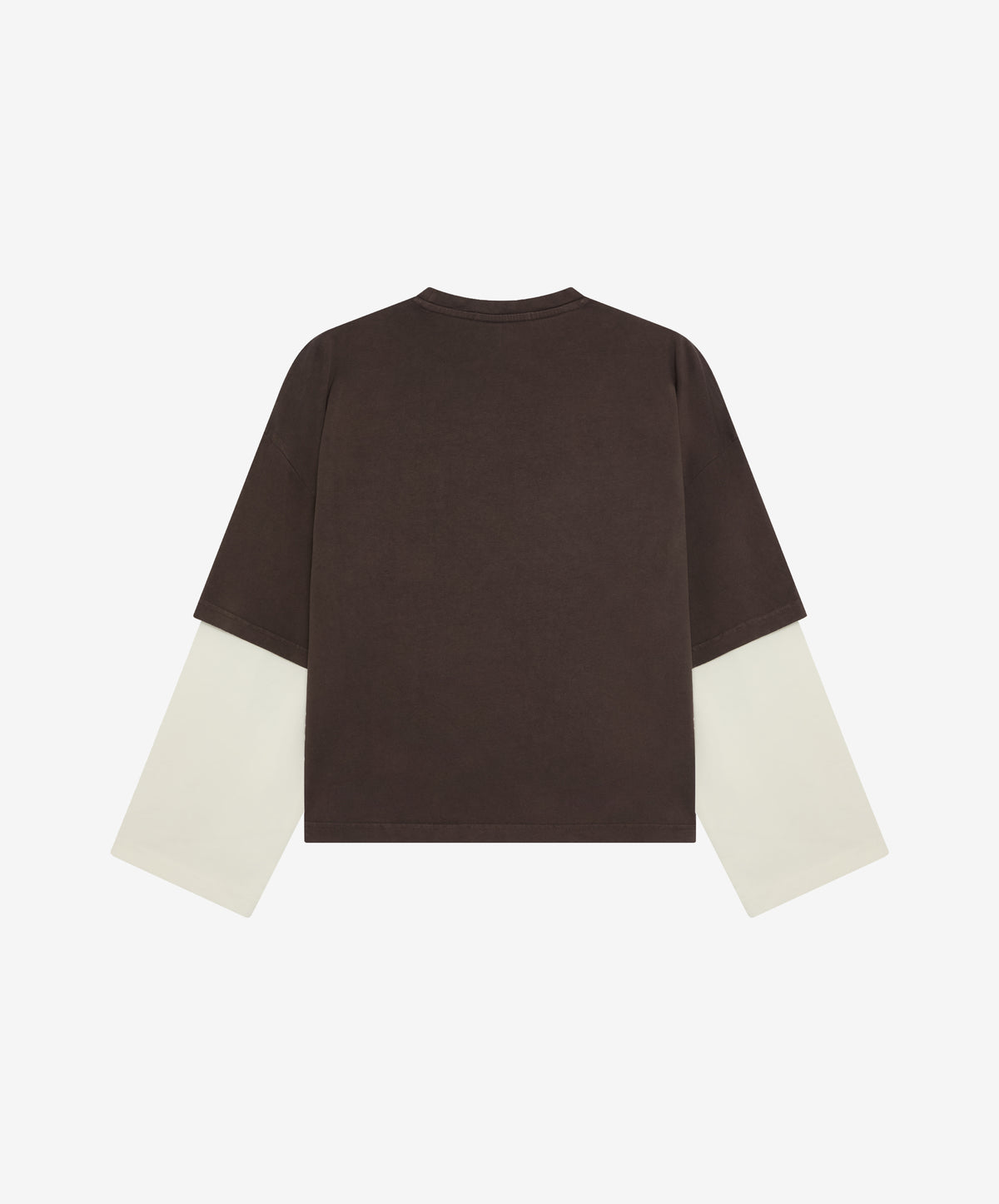 Sports Club Double Sleeve Brown