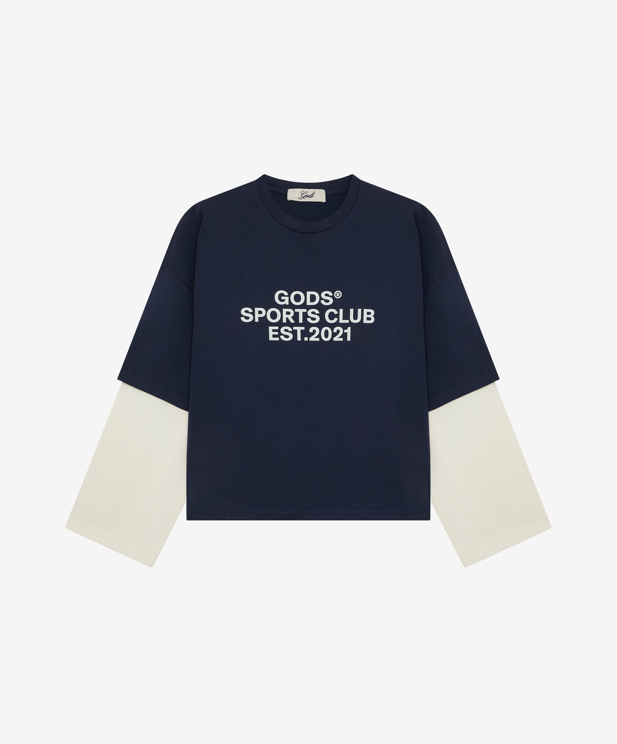 Sports Club Double Sleeve Navy