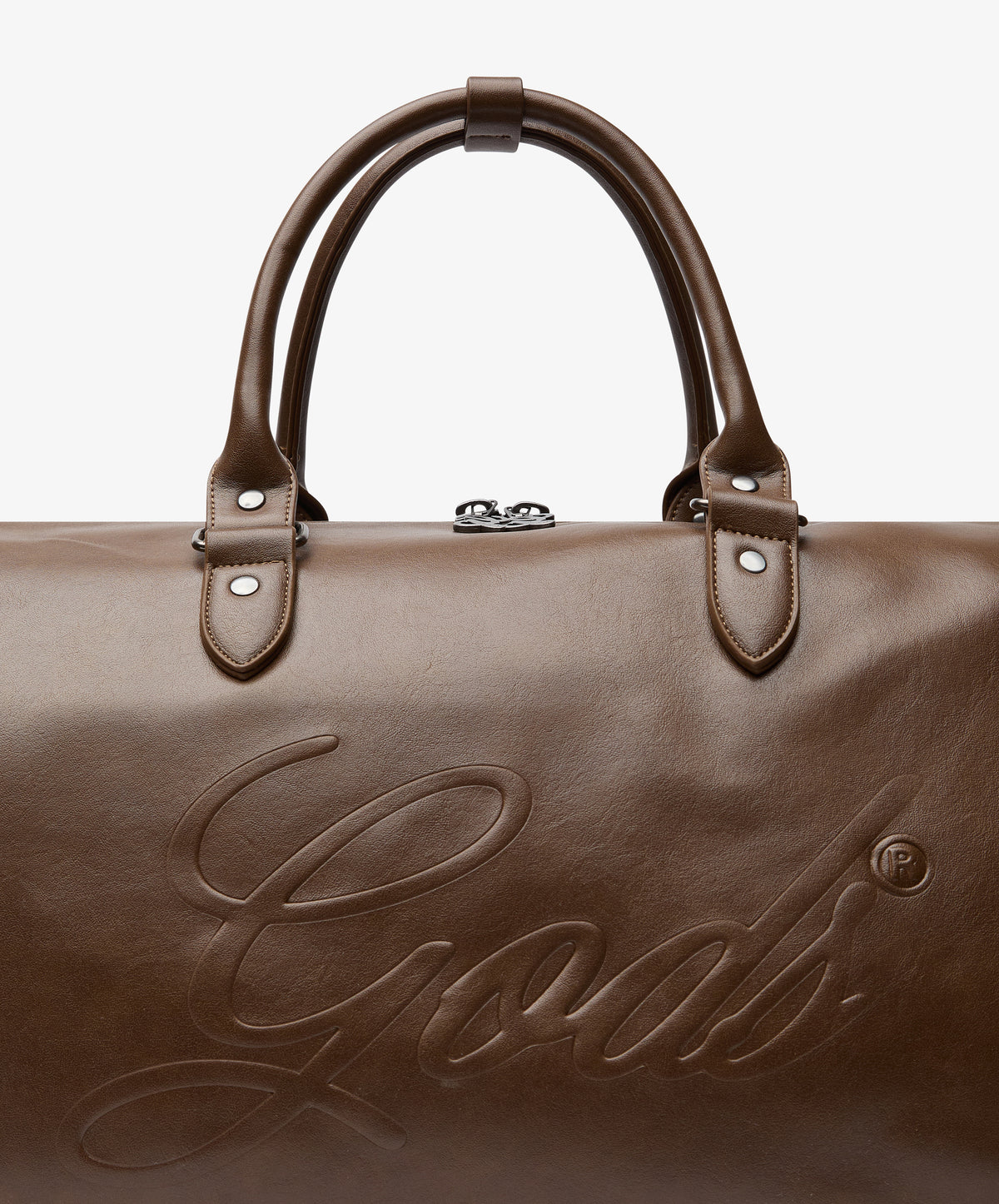 Duffel Leather Bag Brown