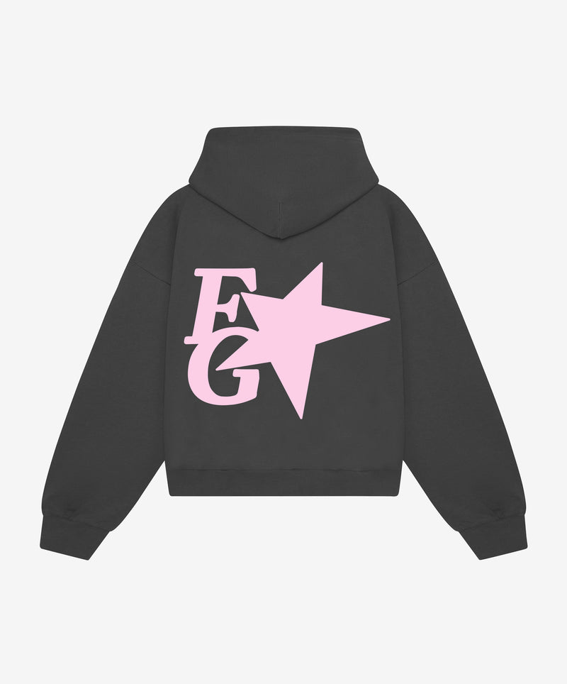 Gods Star Hoodie Anthra