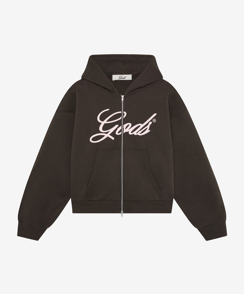 Script Zipper Brown