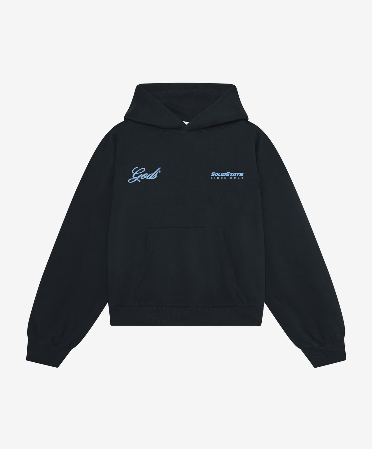 Gods Ice Cube Hoodie Navy