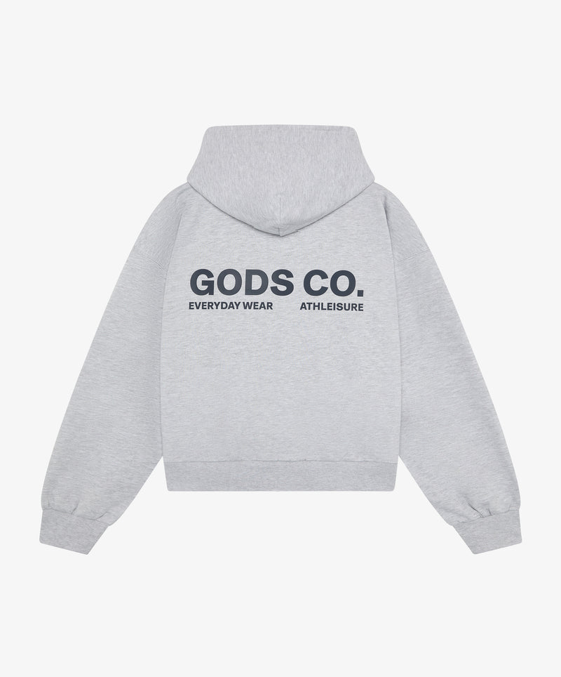 Gods Zipper Everyday Grey Melange