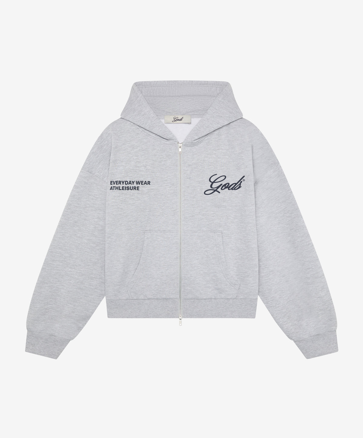 Gods Zipper Everyday Grey Melange
