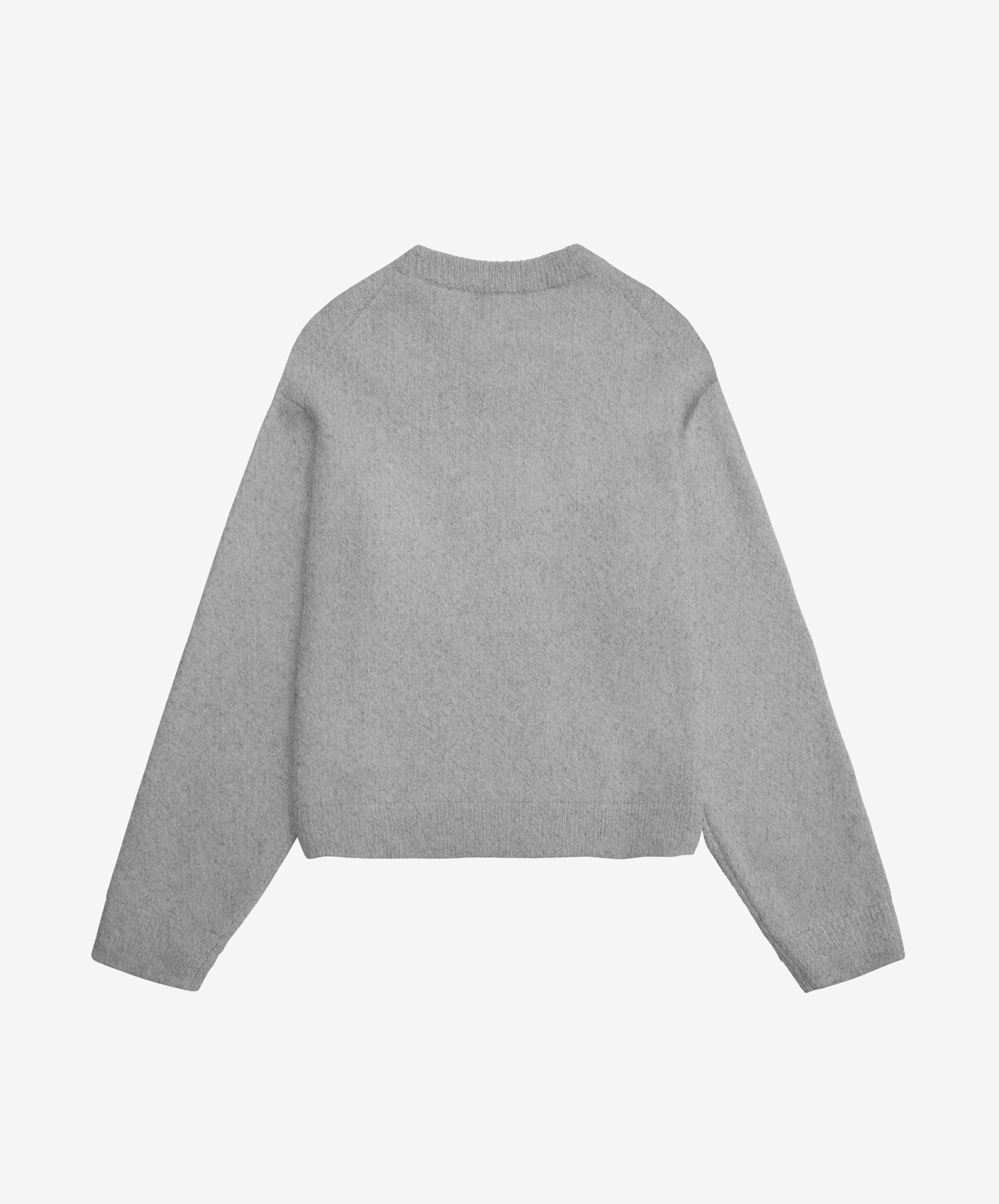 G'S Knitted Sweater Light Grey