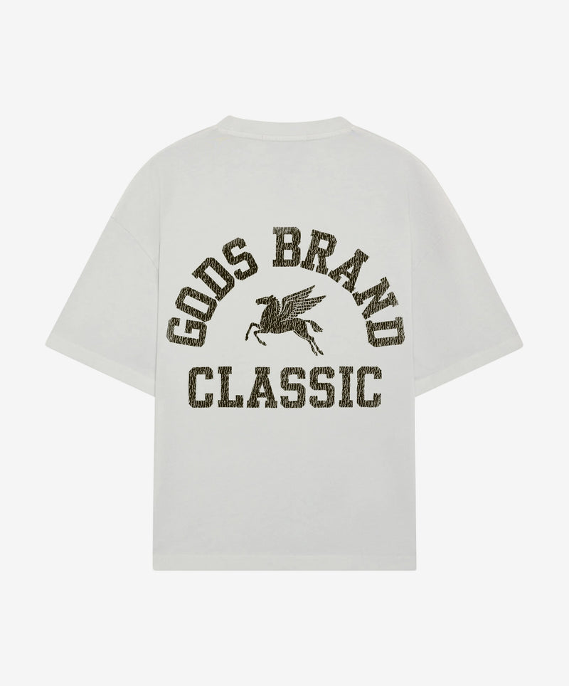 Classic Pegaso Tee White