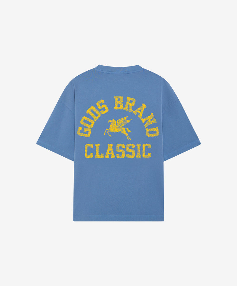Classic Pegaso Tee Blue