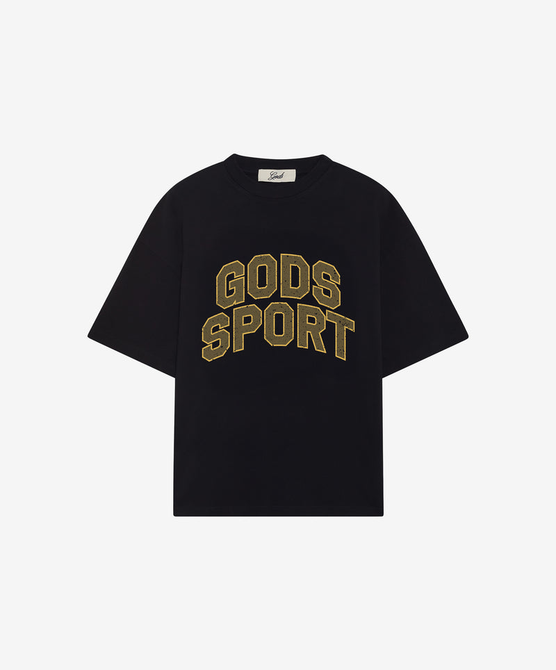 Gods Sport Tee Black