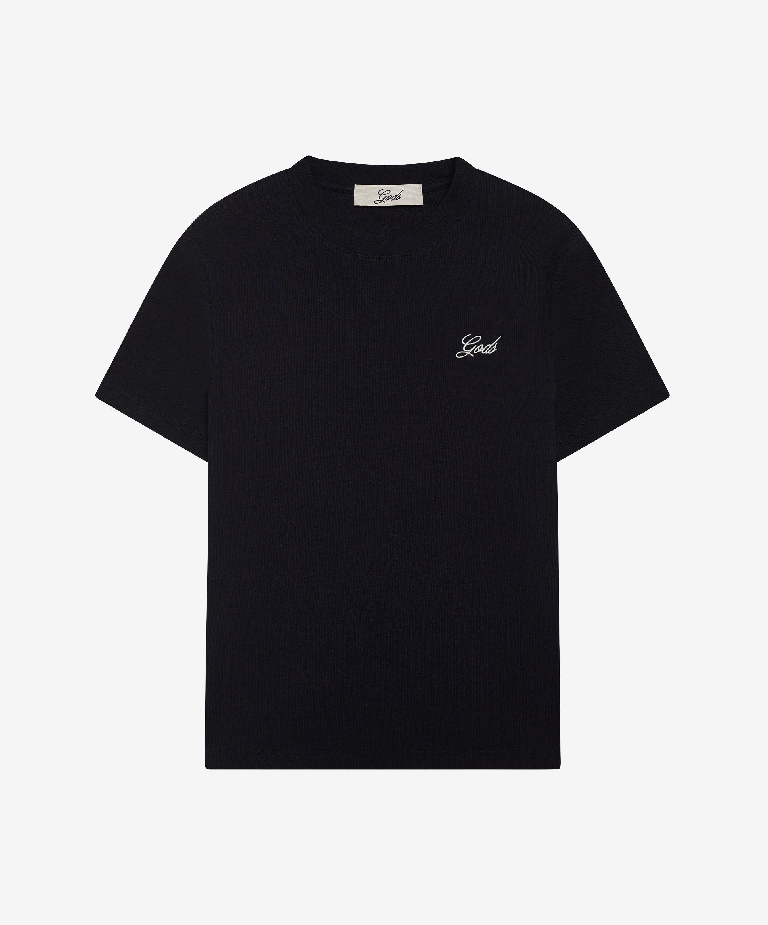 Gods Slim Fit Tee Black