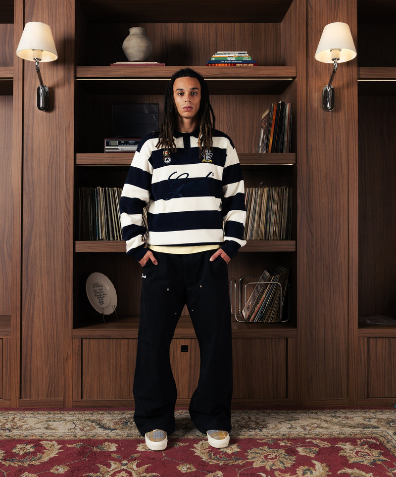 Polo Knitted Longsleeve Navy