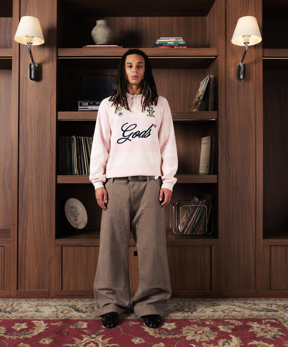 Polo Knitted Longsleeve Rose