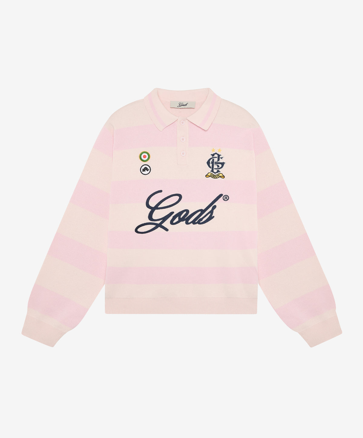Polo Knitted Longsleeve Rose