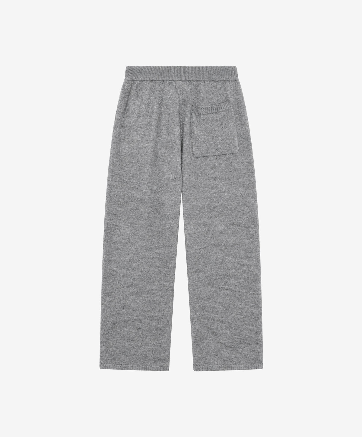 Jacquard Knit Pants Grey