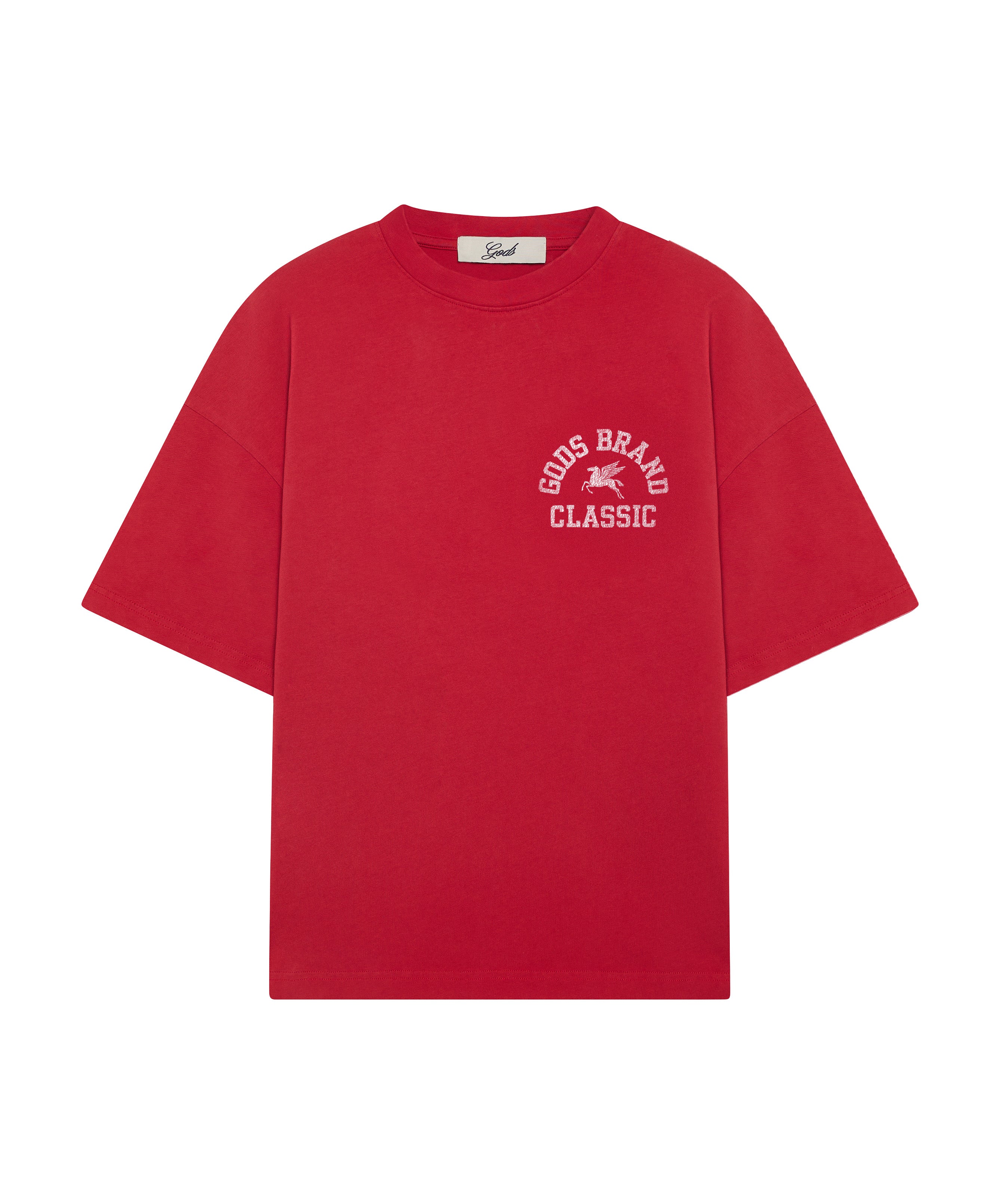 Classic Pegaso Tee Red