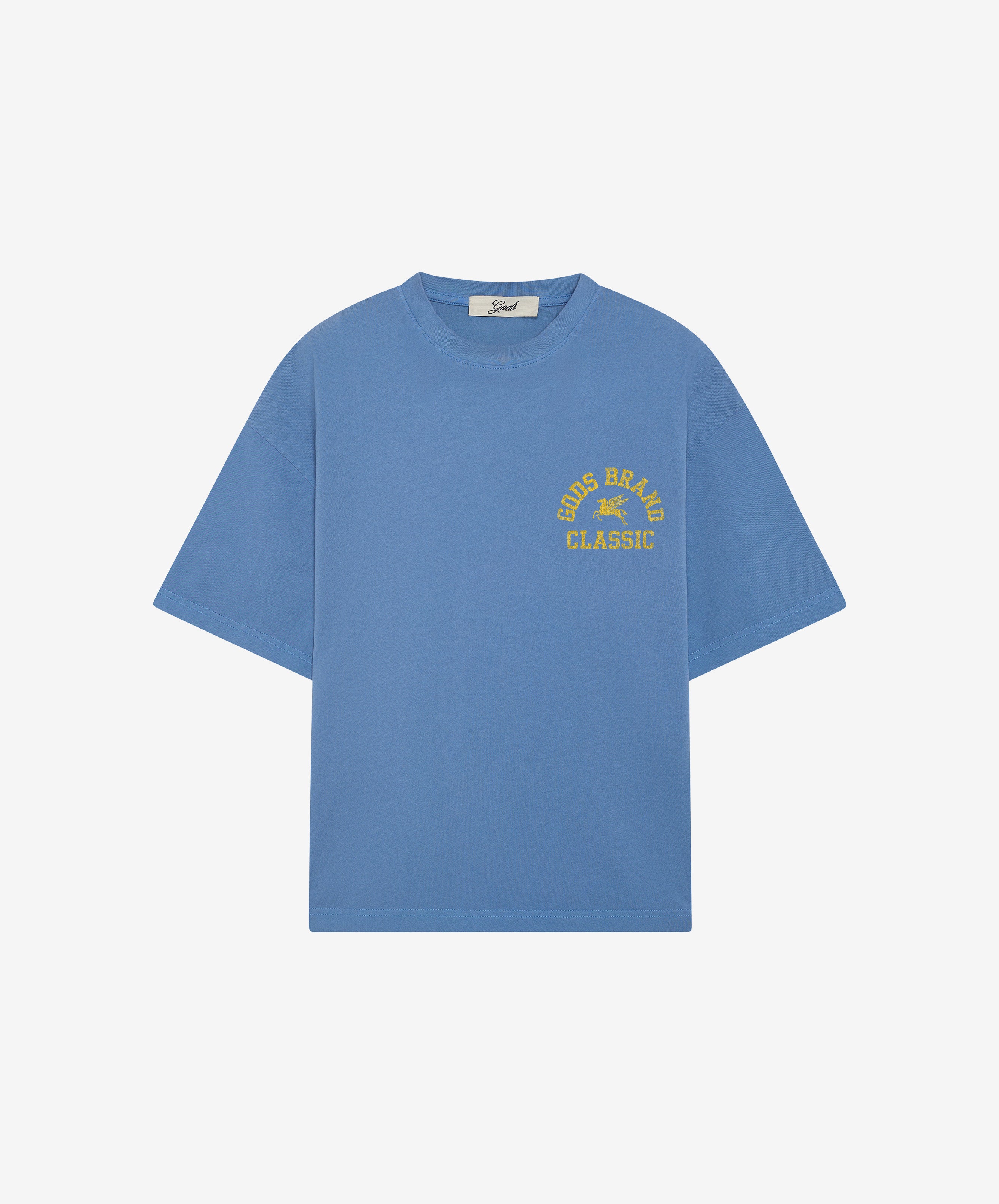 Classic Pegaso Tee Blue