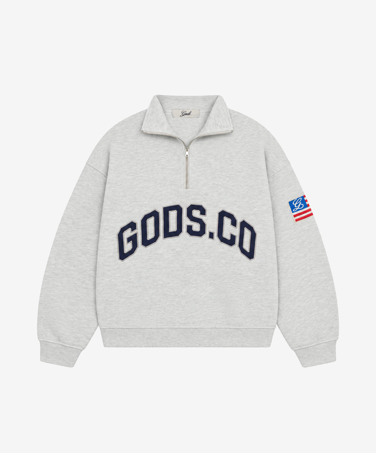 Gods.Co Half Zip Melange